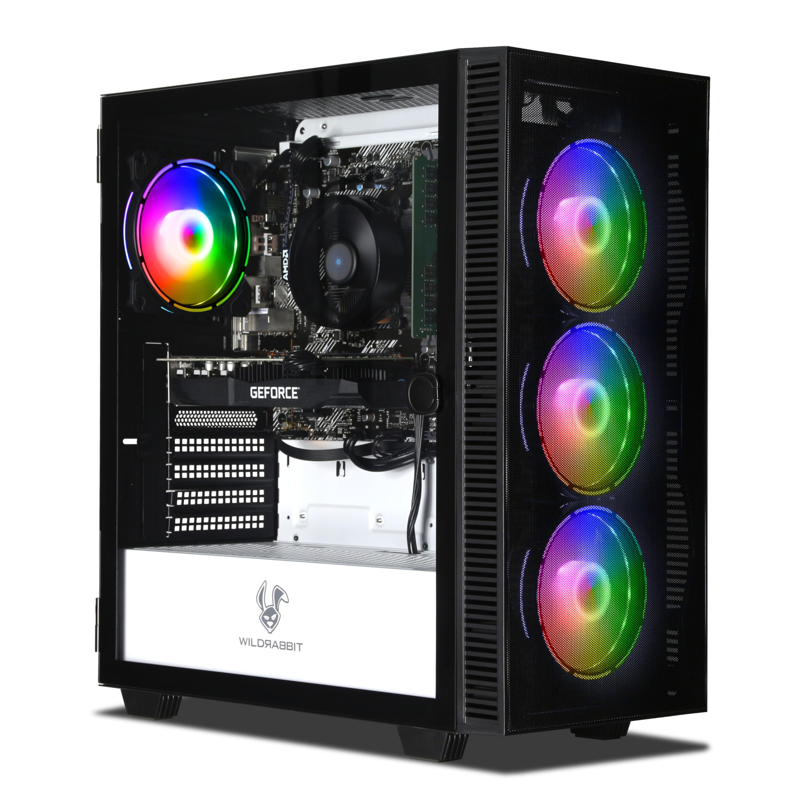 Ankermann Business Gaming V3 | AMD Ryzen 5 4500 | Nvidia GeForce RTX 3050 6GB | 16GB RAM | 1TB NVMe SSD | Windows 11 | WiFi | Libre Office