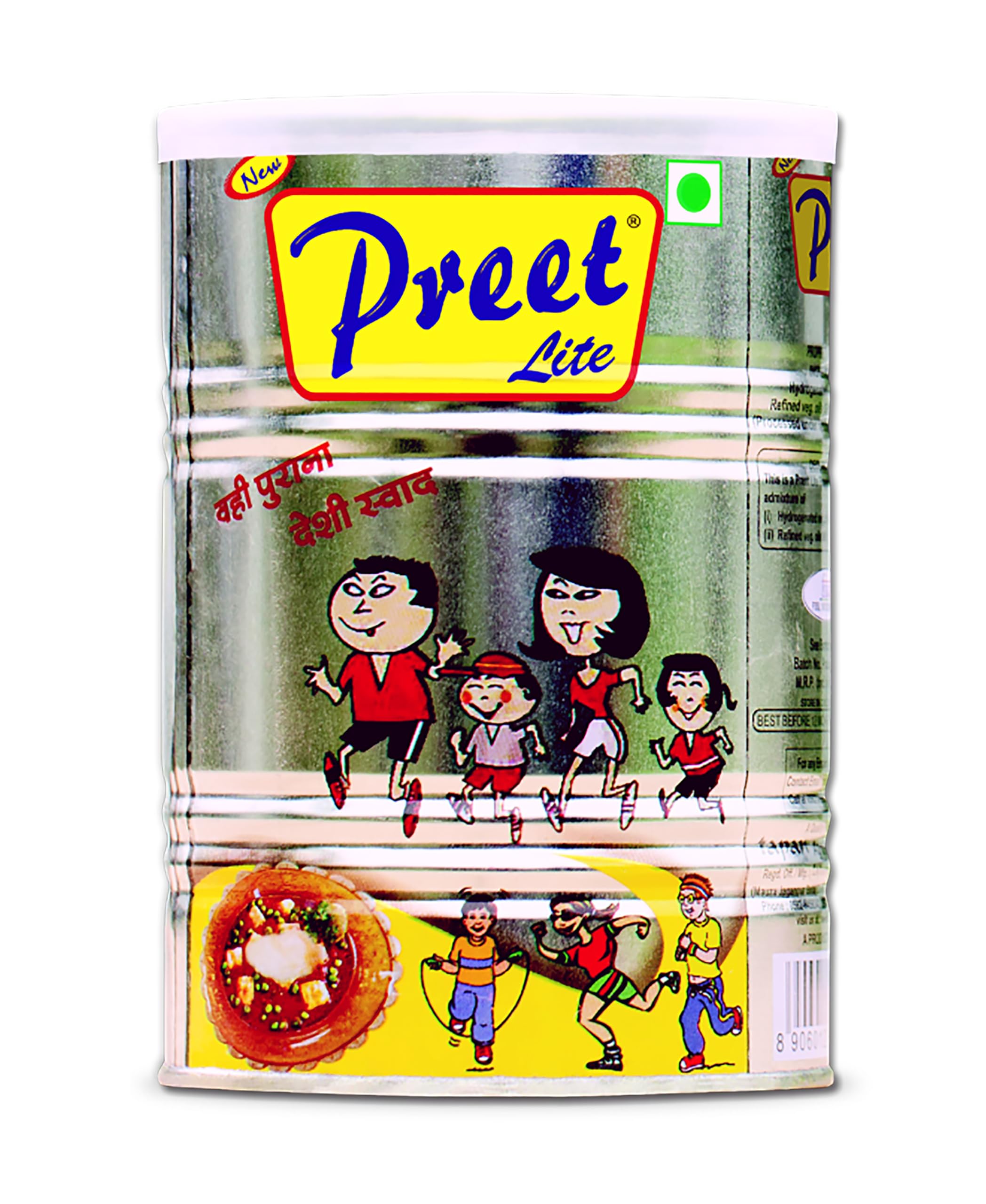 Preet Lite Cooking Medium 1 Litre Tin is an ideal product for cooking, Frying, Baking