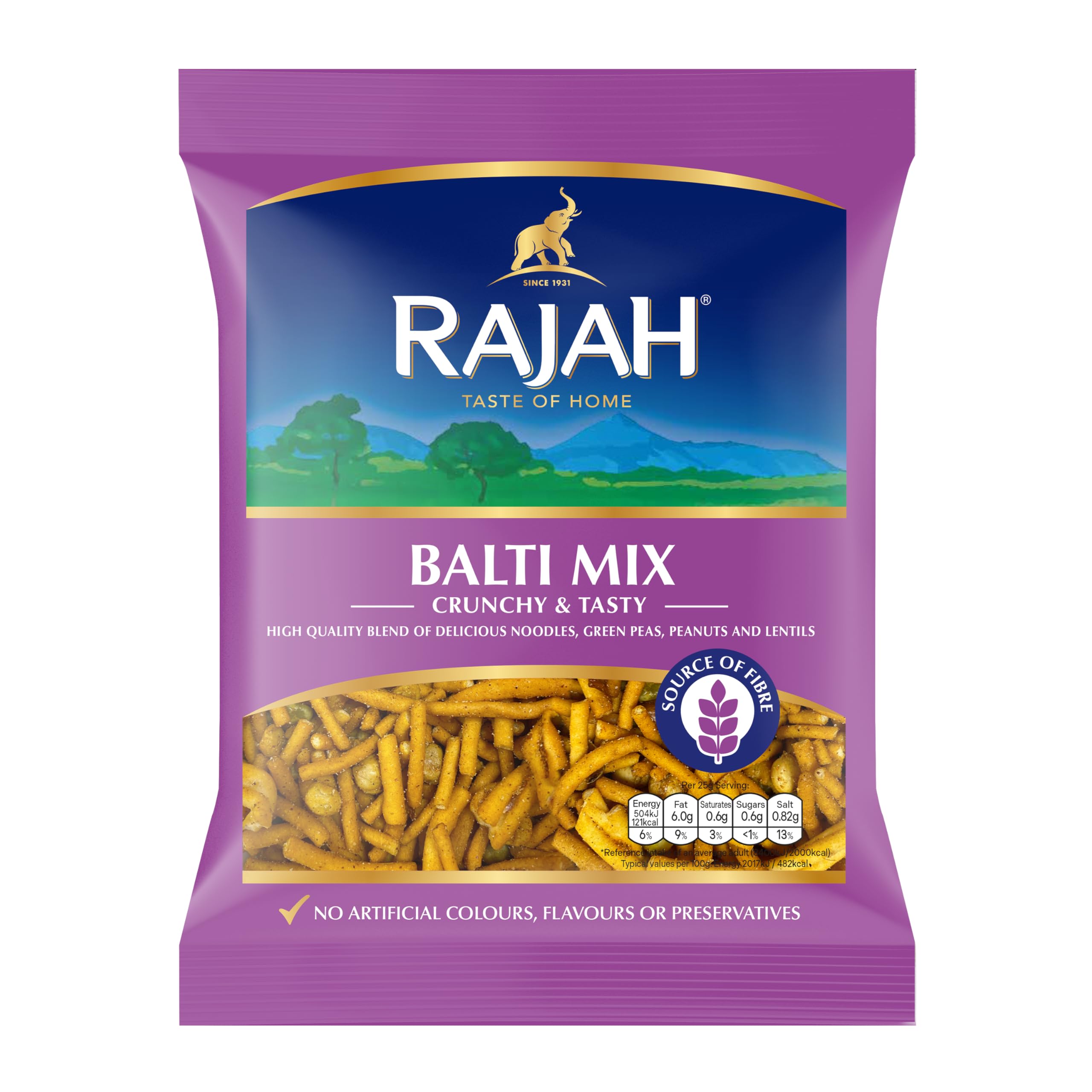 Rajah Balti Mix 200g | A Spicy & Crunchy Delight! | Rajah Snacks