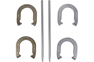 Triumph Forged Steel Horseshoe Set - Party and Gathering Essential