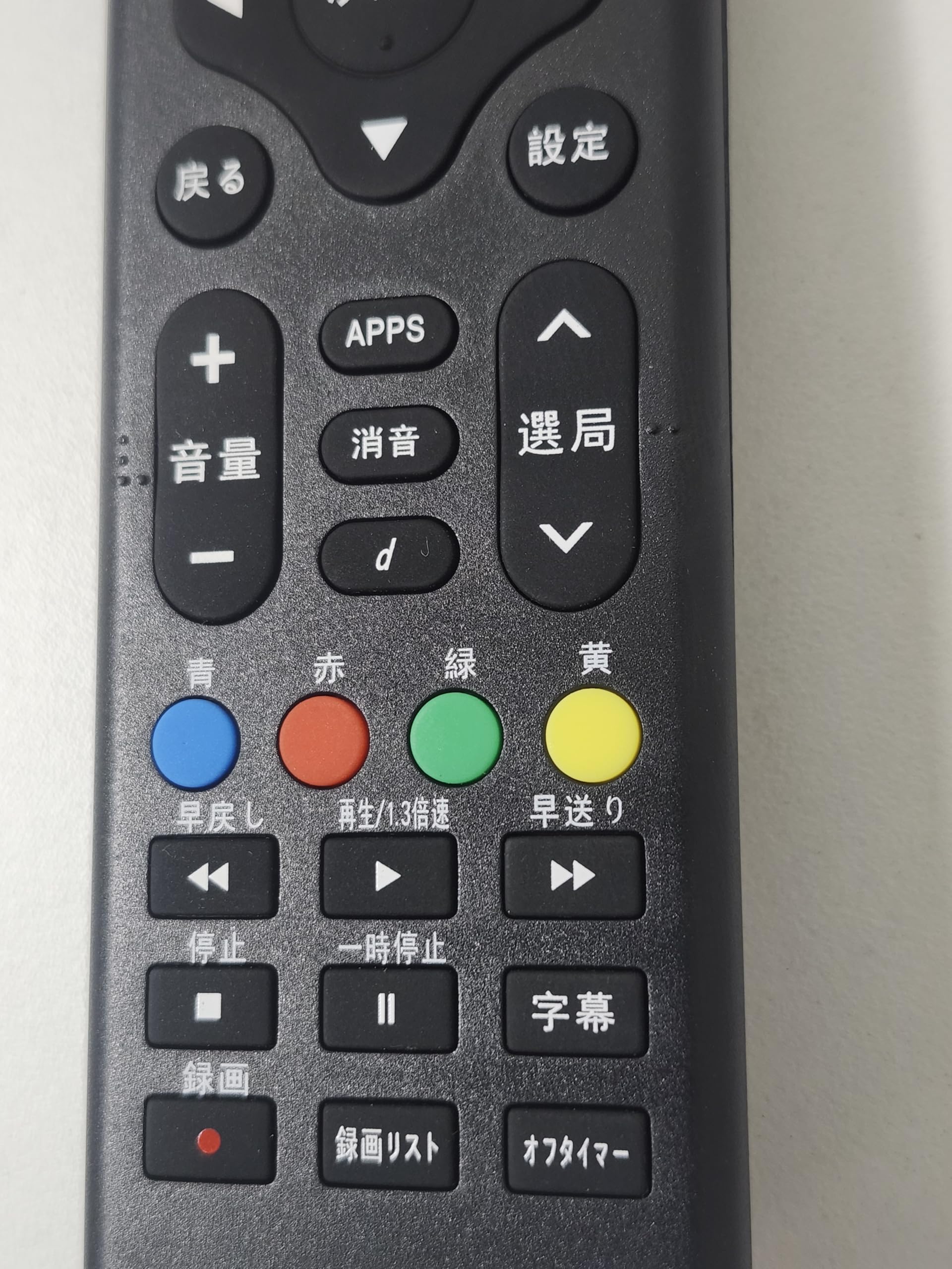 Amazon | マルチリモコン 汎用テレビリモコン, 6社対応, 設定不要