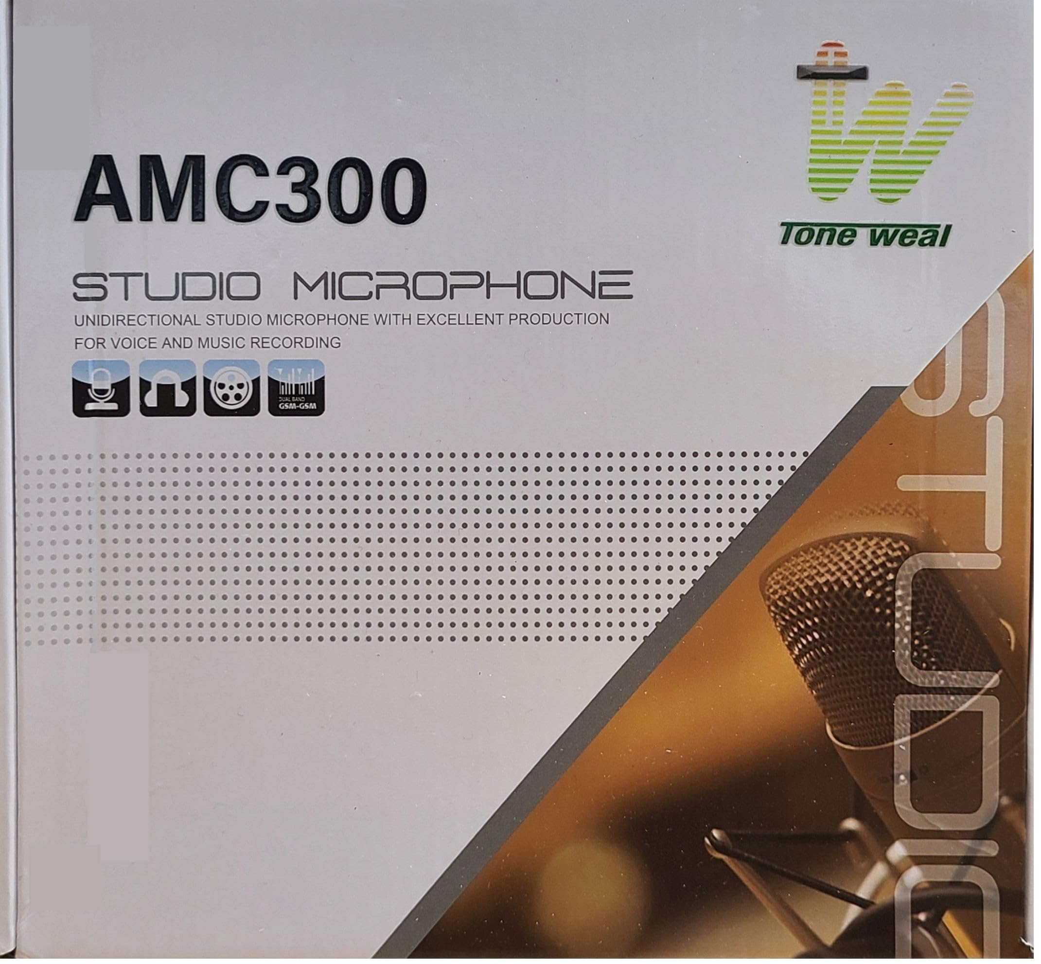 Amazon.co.jp: Tone weal AMC300 コンデンサーマイク – カーディオイド