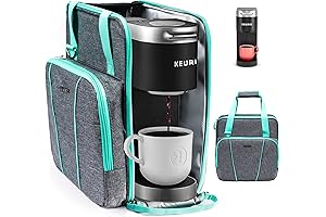 BAGSPRITE Coffee Maker Travel Bag: Adventure-Ready Protection for Your Keurig