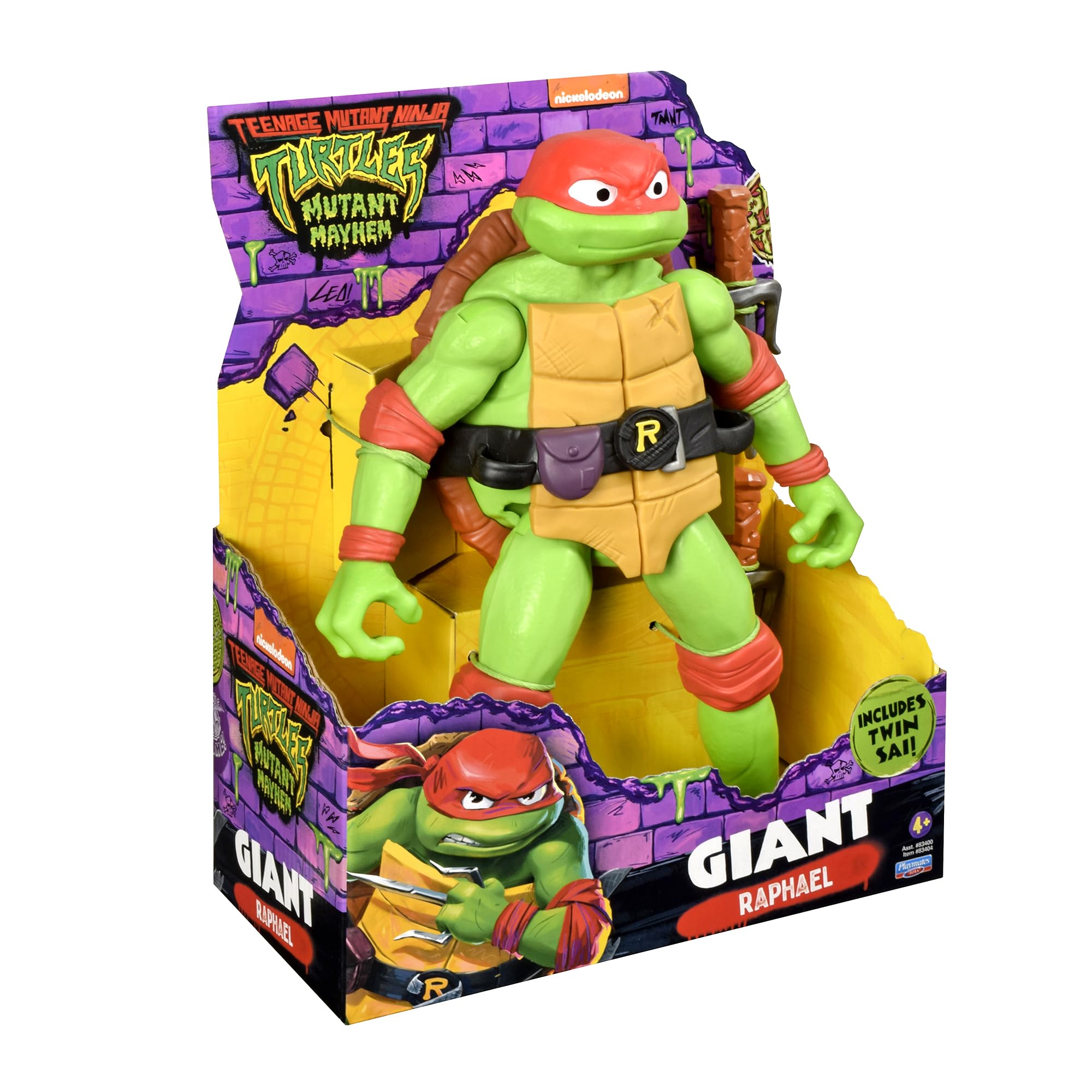 Amazon.com: Teenage Mutant Ninja Turtles: Mutant Mayhem 12” Giant