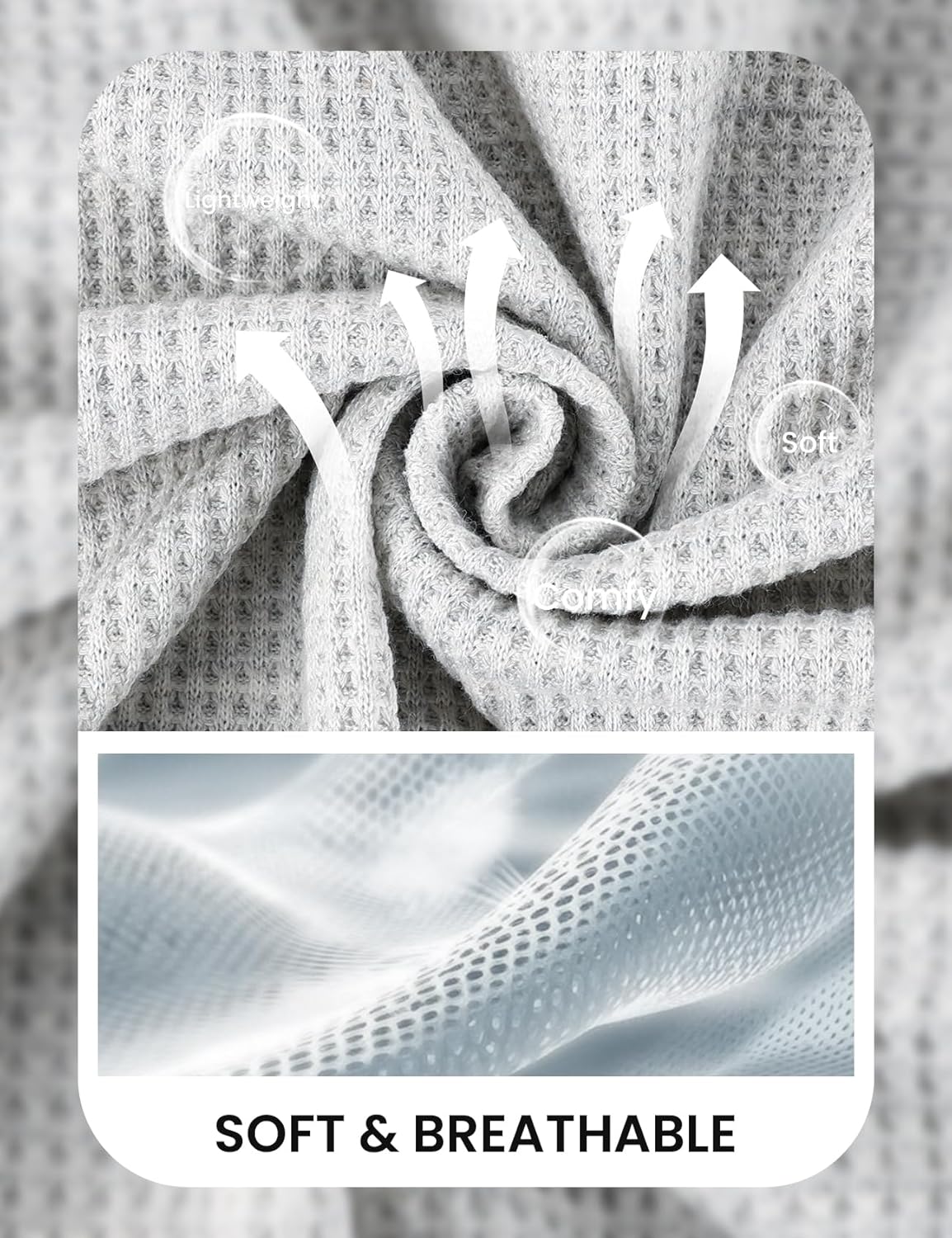 Yimoon Zip Up Hoodie Women Cropped Waffle Knit Sweatshirt Hooded Jackets - Image 3