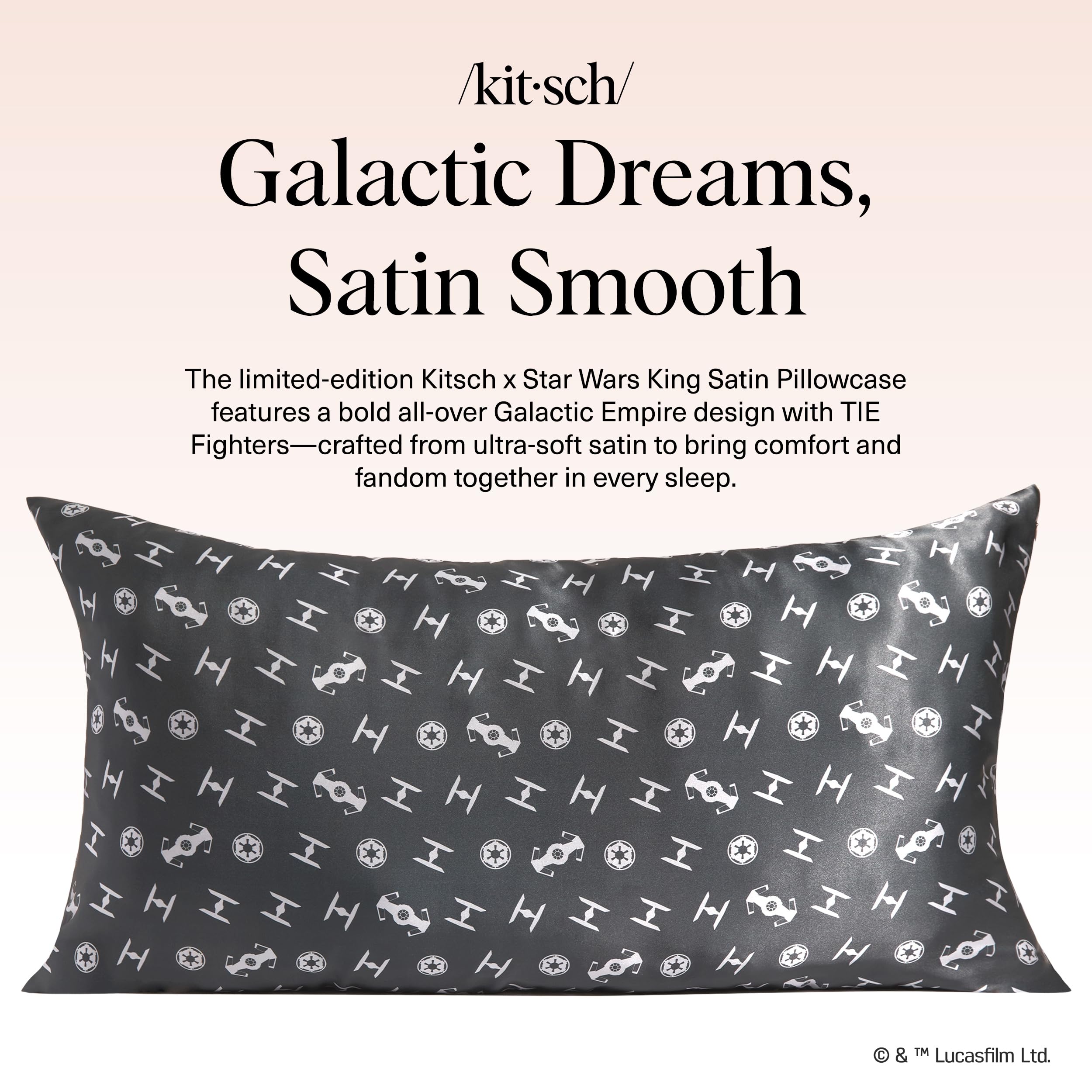 Amazon.com: Kitsch x Star Wars Galactic Empire Satin  display picture 2