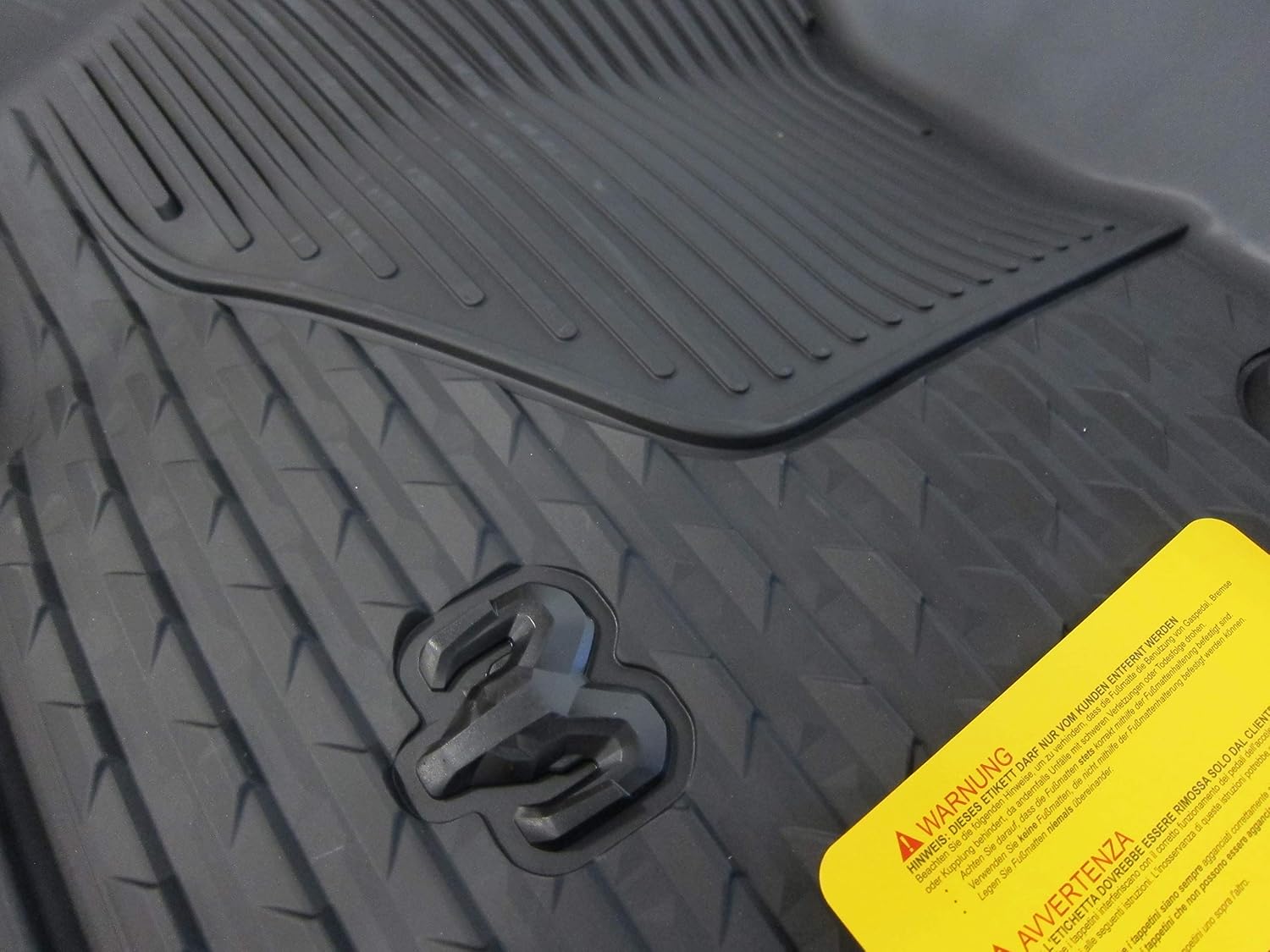 Mopar 2019 Dodge Ram DT Crew Cab Black All Weather Slush Mats Floor Liner OEM