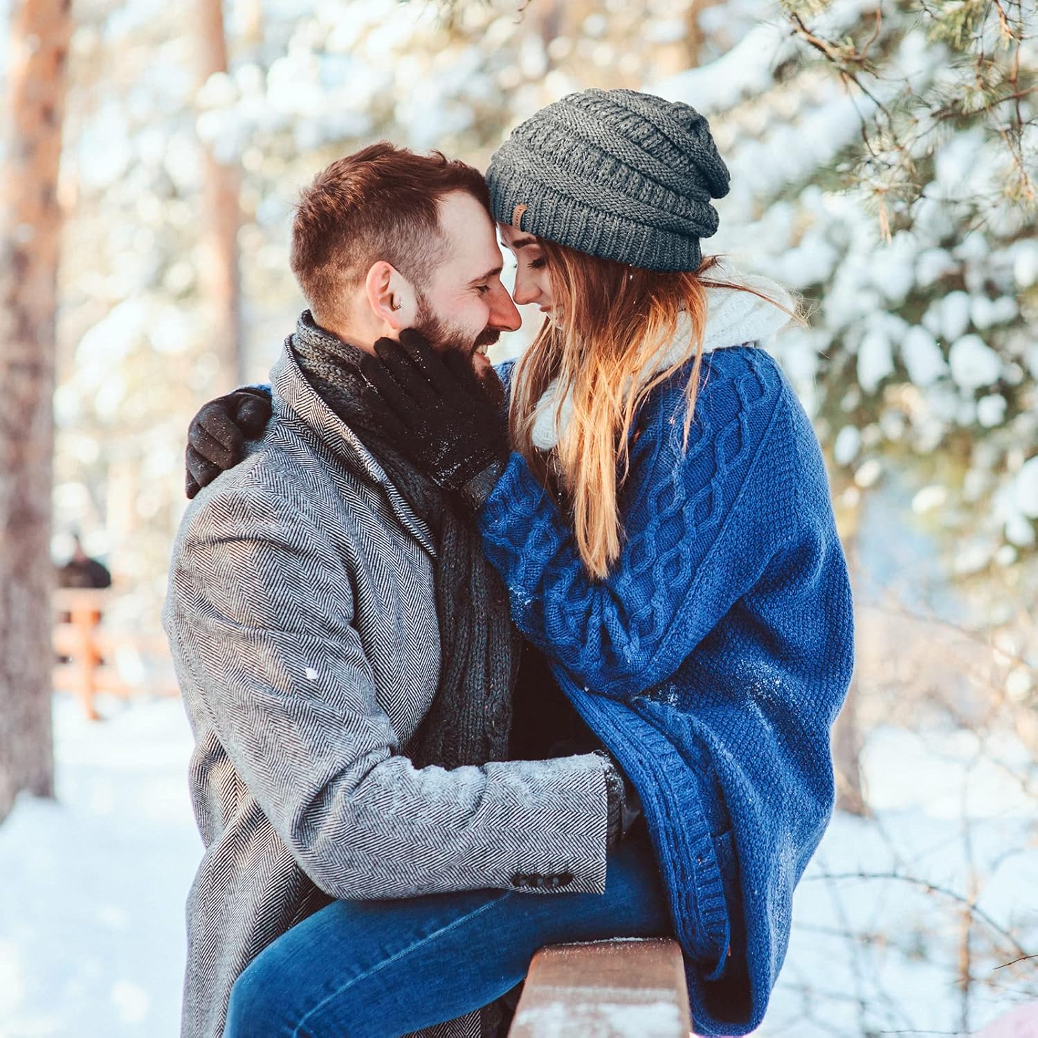 FURTALK Womens Winter Knit Slouchy Beanie Hat Warm Knitted Skull Ski Cap Hats for Women - Image 7