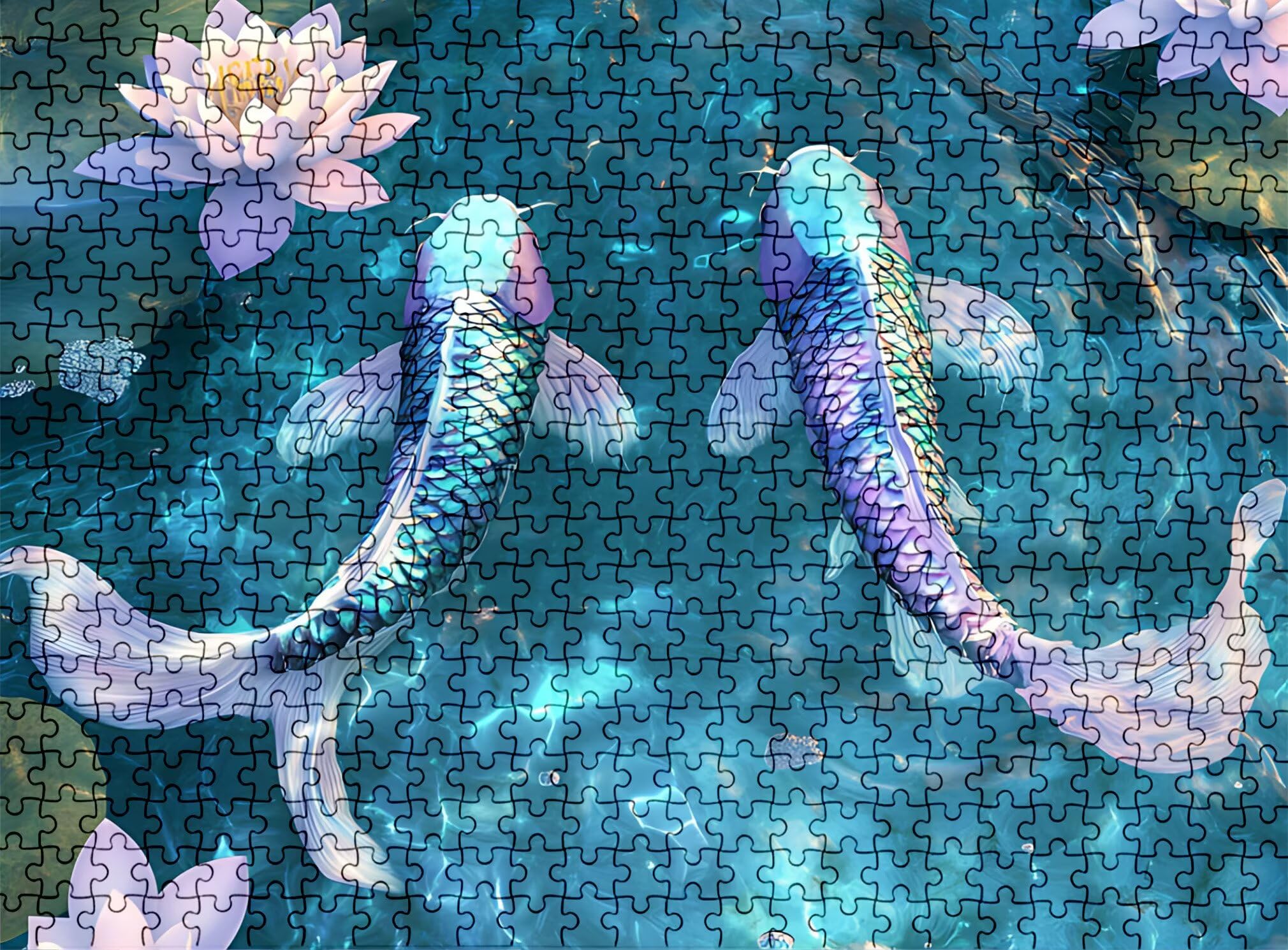 Puzzle 5000 elementów, drewniane puzzle dla dorosłych – Impossible Puzzle 156,5 x 105,5 cm niffy gra myśleniowa i myślenie dla kobiet i mężczyzn, gra rodzinna na wieczory z grami, prezent dla kobiet
