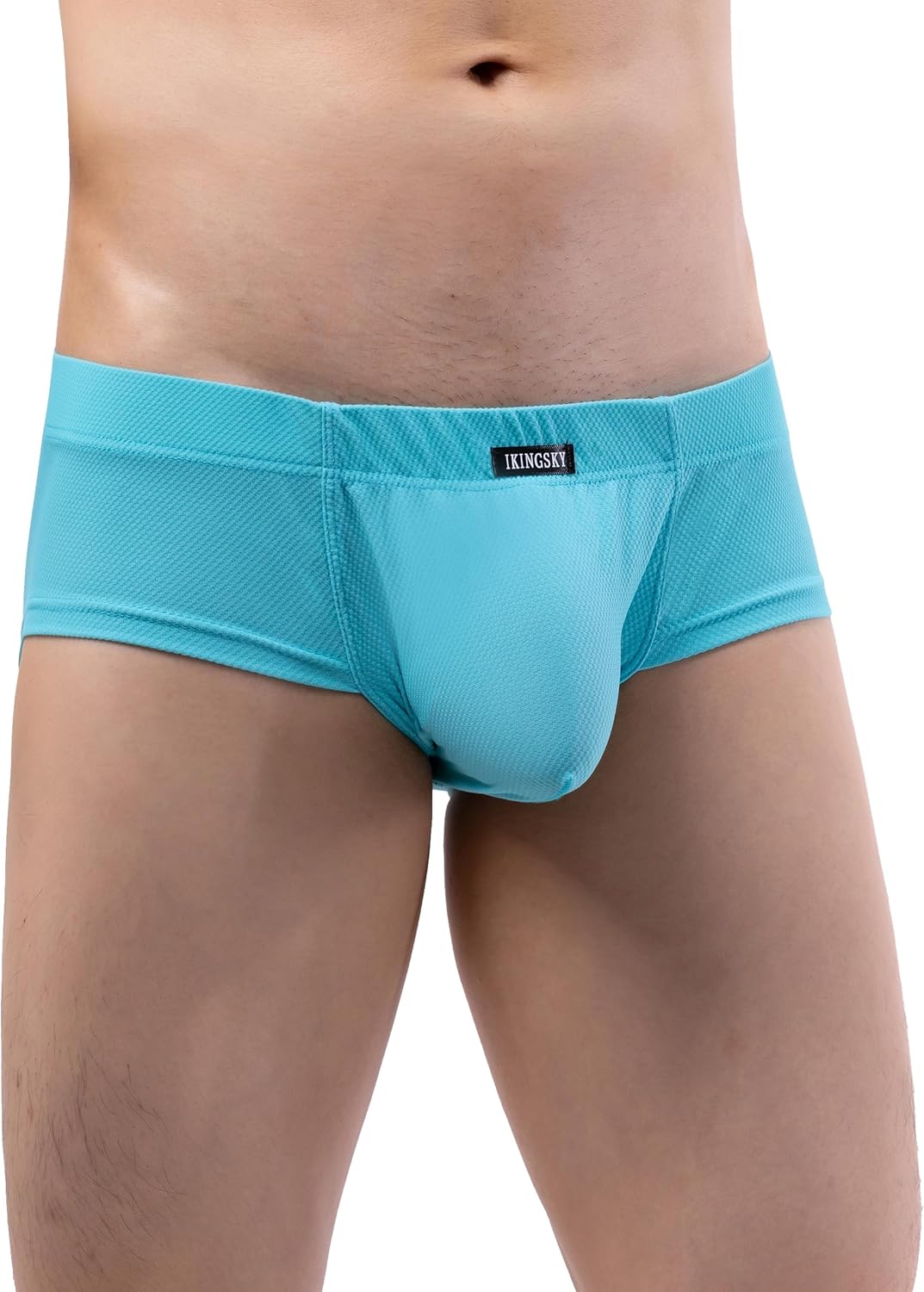 iKingsky Men's Seamless Front Pouch Briefs Sexy Cheeky Underwear for Men - Image 7