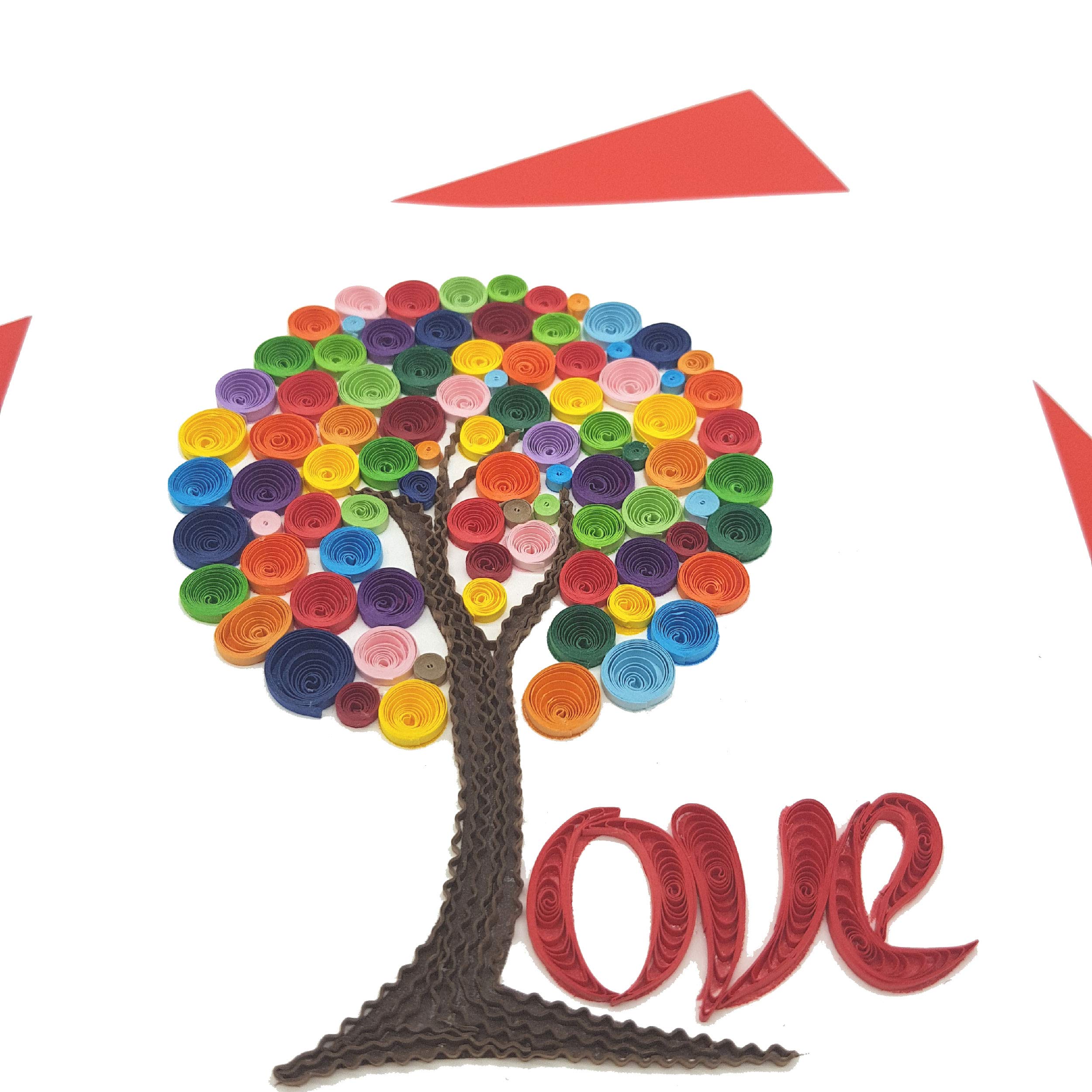 Tarjeta de felicitación de feliz día de San Valentín, tarjeta de felicitación de aniversario de amor, tarjeta 3D hecha a mano para amor, mamá, novio, marido, mamá en aniversario, boda
