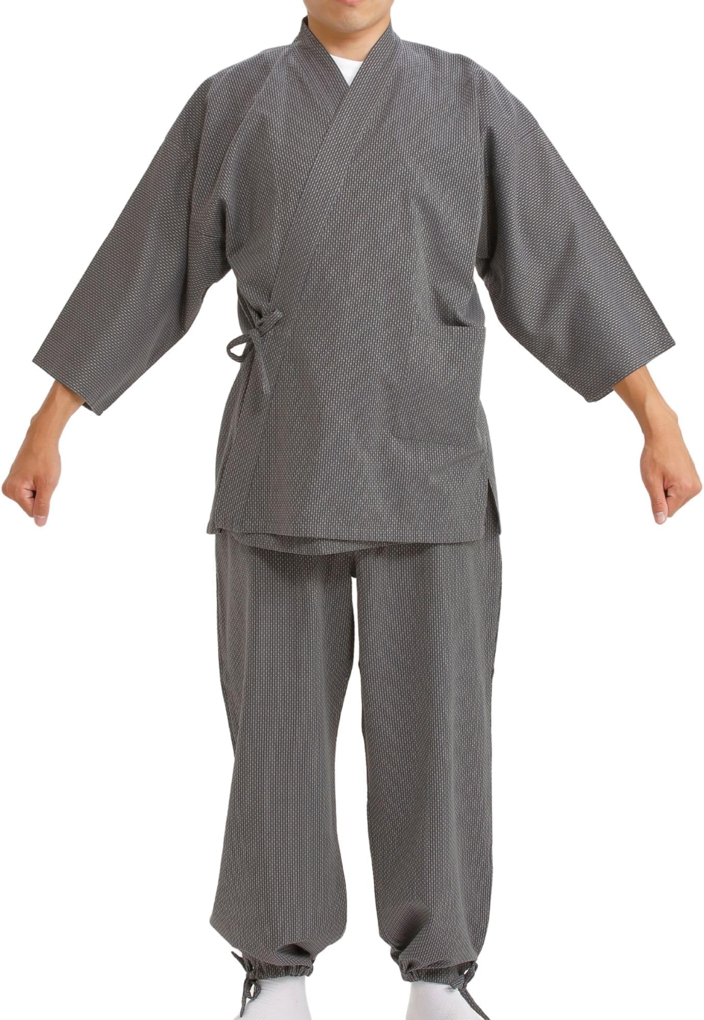 Men's Japan Kimono quilted clothes Sashiko Samue