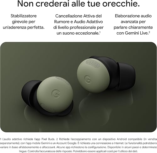 Google Pixel Buds Pro 2 – Écouteurs sans Fil avec Suppression Active du Bruit – Écouteurs Bluetooth – Porcelaine - 2