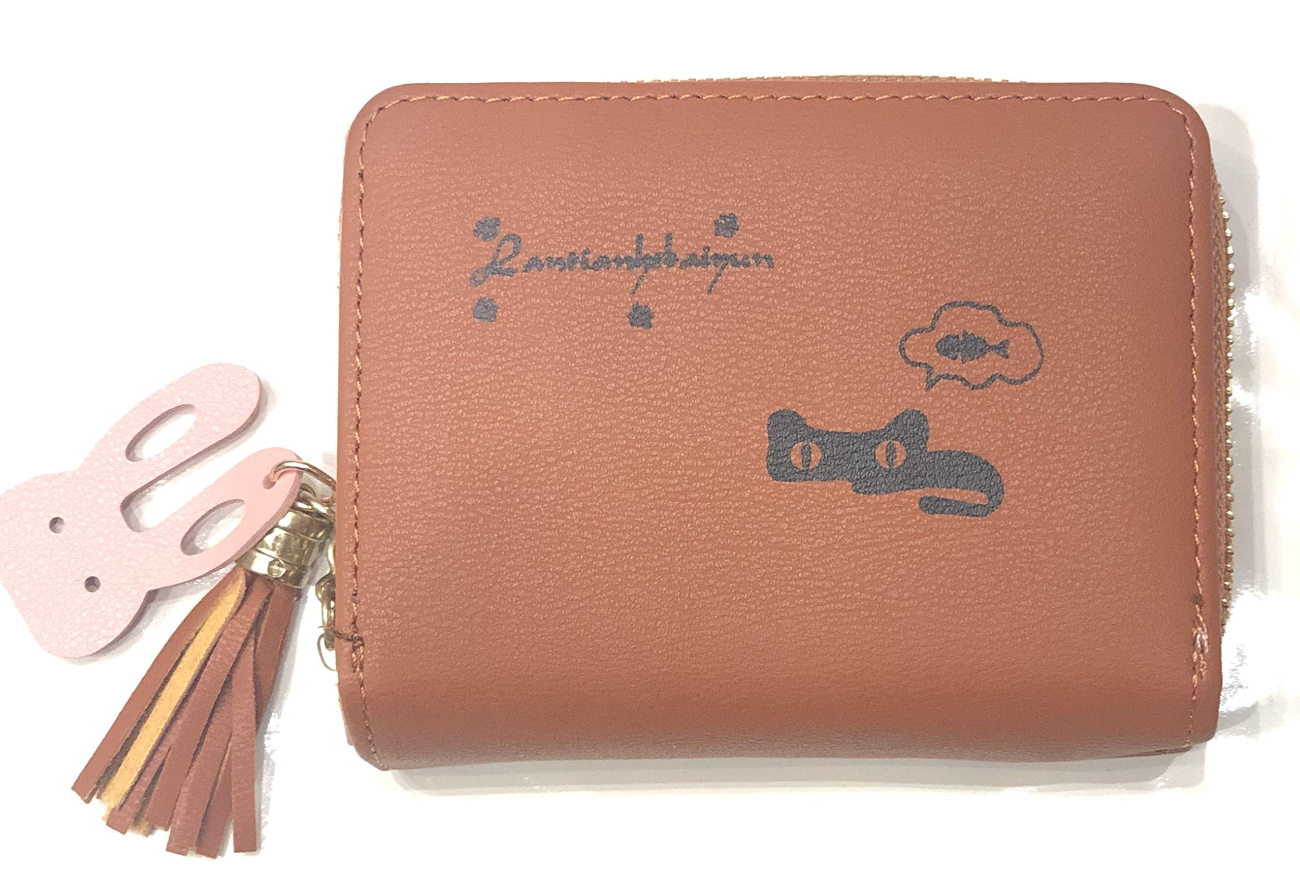Zipper pu Leather Stylish Wallet for womenGirls