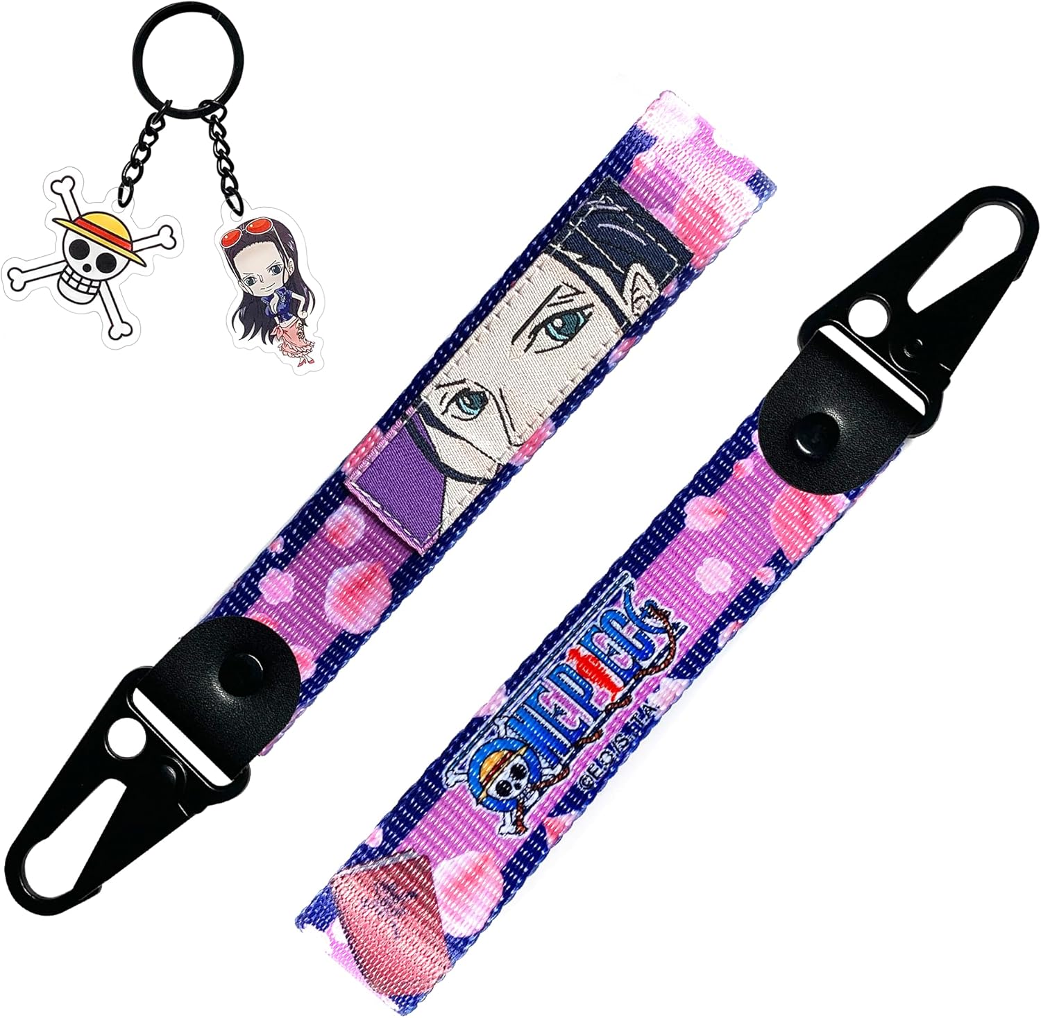 One Piece - Robin Keystrap and Keychain Bundle - Otaku