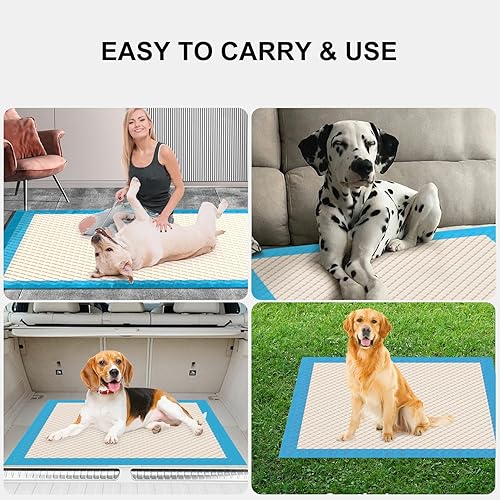 Miniatura 5 de Gardner Pet Almohadillas ultra absorbentes y gruesas para orina de perro, extra grandes, XL, de 28 x 34 pulgadas, a prueba de fugas, control de