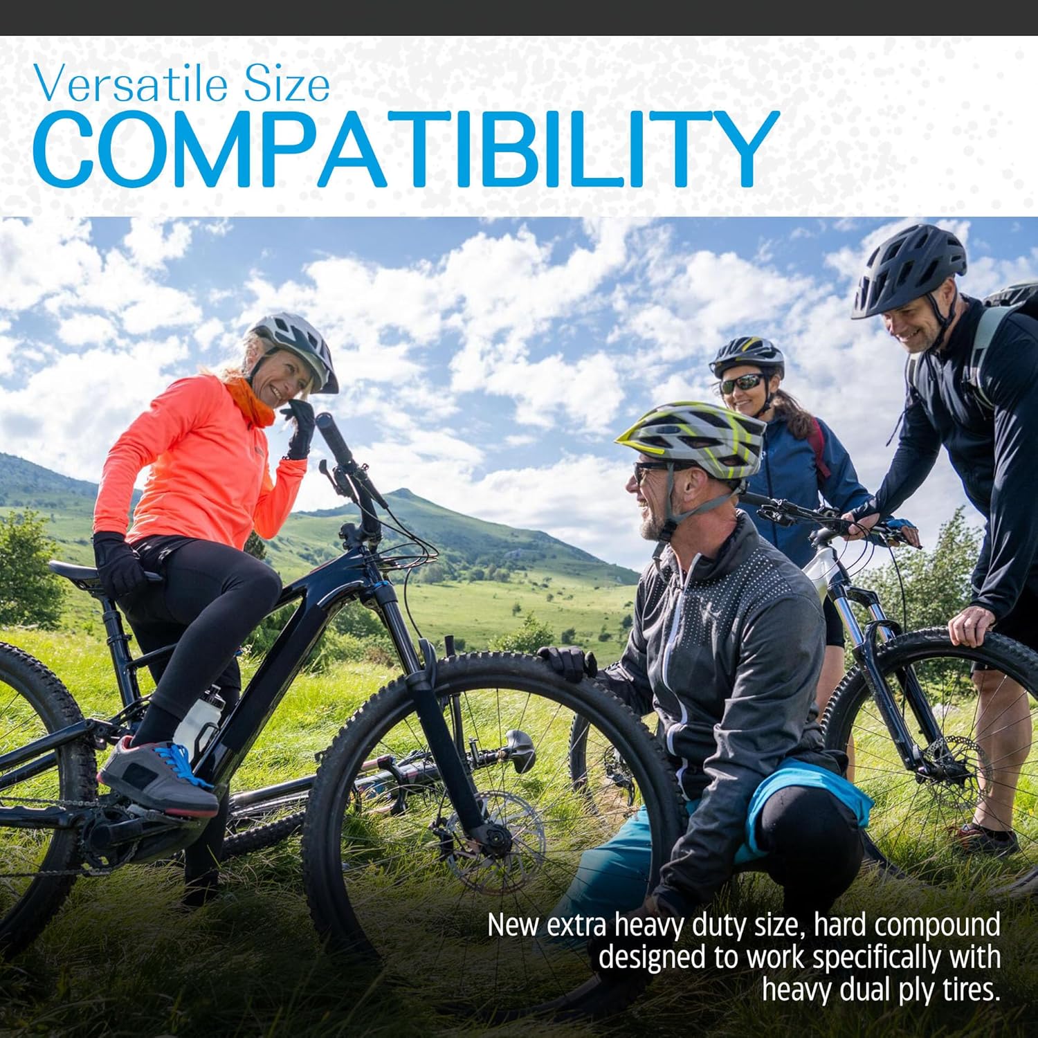 Diamana XHD 27.5” & 29” Bike Tire Insert Set | Ideal for 2.6-3.0” Tires | Lightweight EVA Foam | Patented Design for Enhanced Traction | Conquer Any Trail