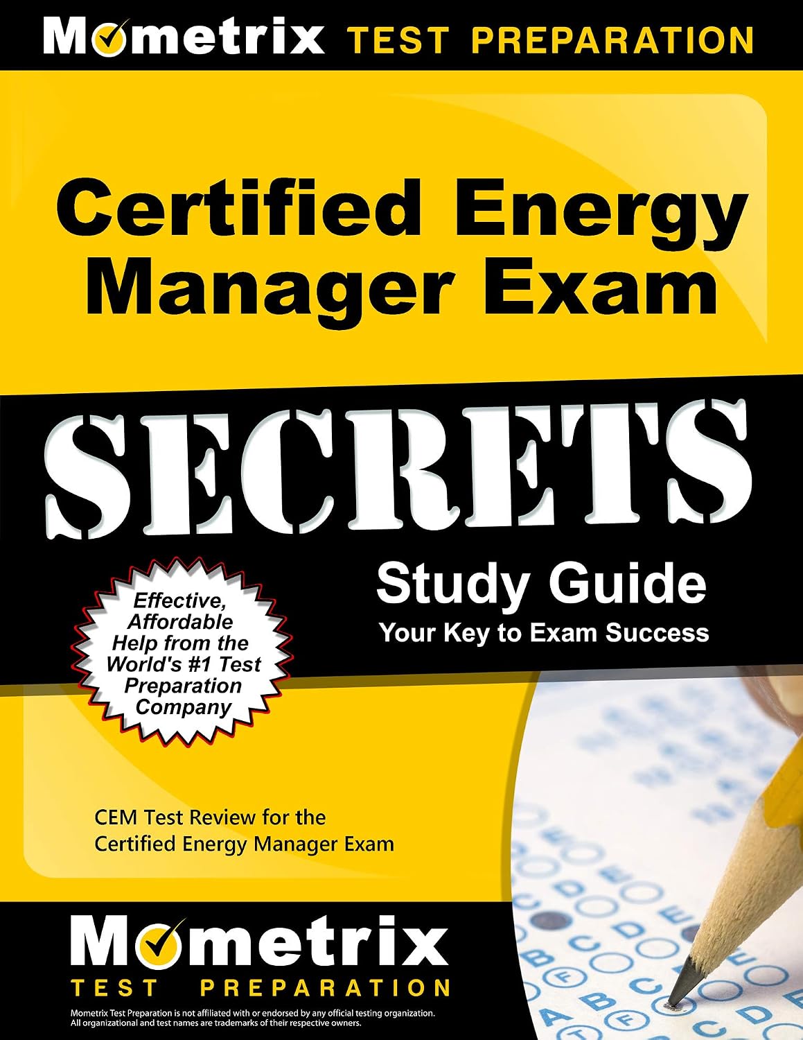 Certified Energy Manager Exam Secrets Study Guide: CEM Test Review for the Certified Energy Manager Exam