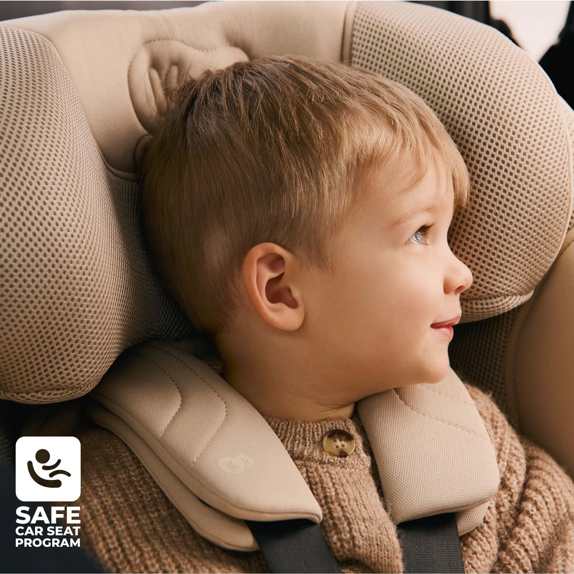 Kinderkraft XPEDITION 3 I-Size 40-150 cm, Silla coche bebé, para niños, Asiento giratorio 360º, Isofix base, Ajuste de la reclinación del respaldo, Protección lateral, Grupo 0+/1/2/3, 0-36 kg, Negro