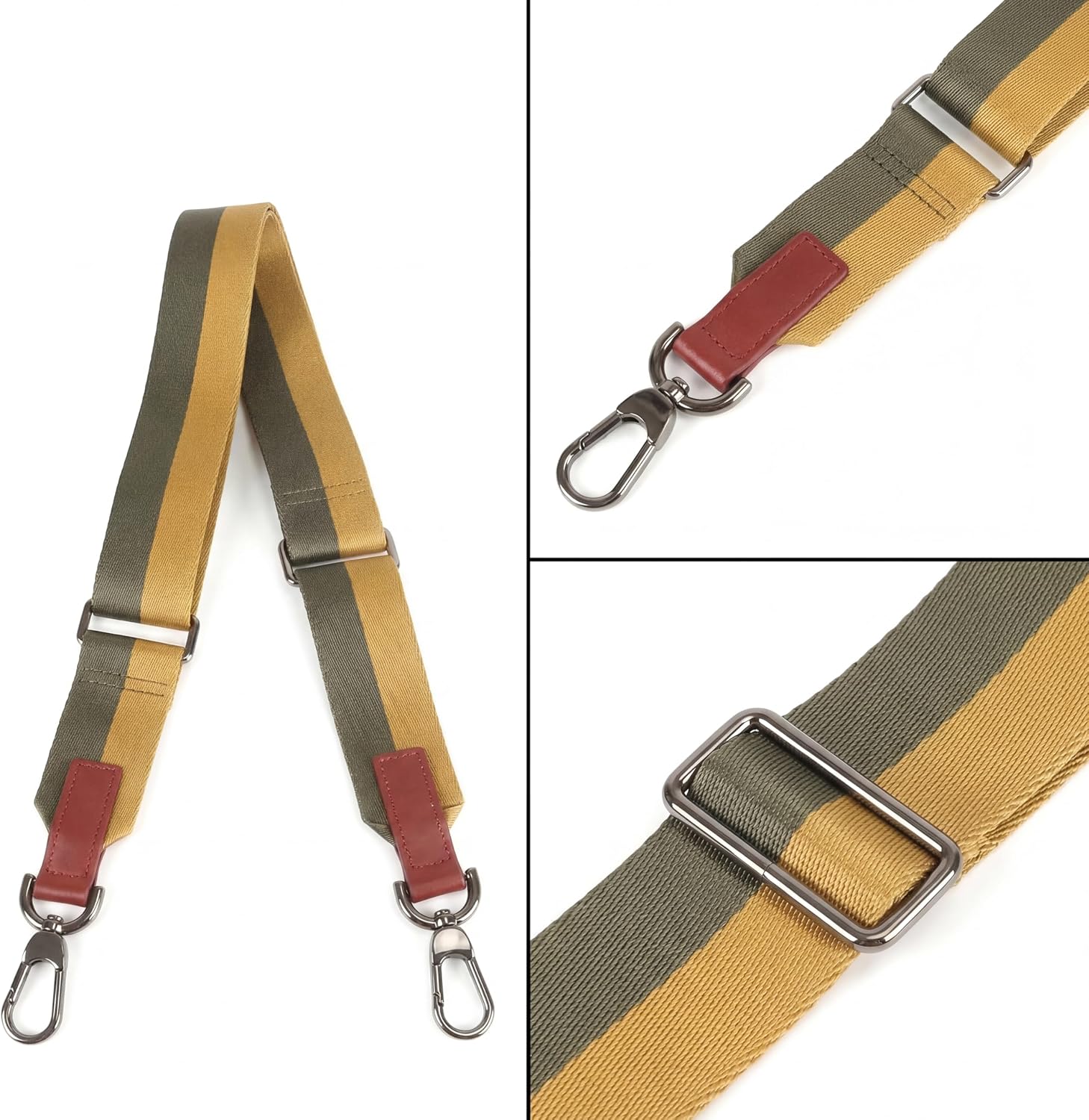 Wide Woven Shoulder Strap For Tote Crossbody Large-Capacity Handbags‌ Width:4cm,Adjustable Length:‌80-125cm image 5