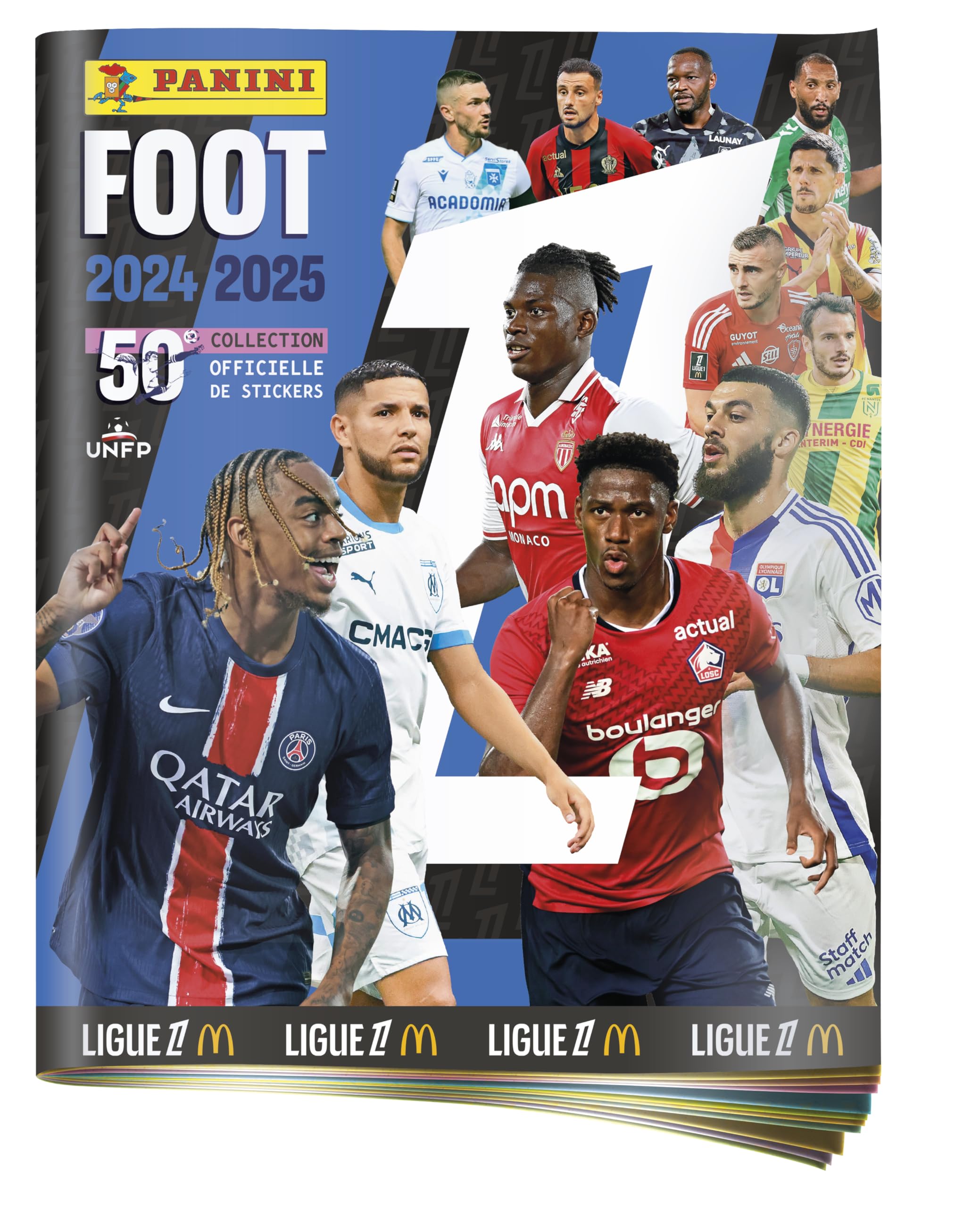 Panini Foot 2024-2025 Album Ligue 1 McDonald's + 2 kieszenie + 1 gratis, 004842SPFGD