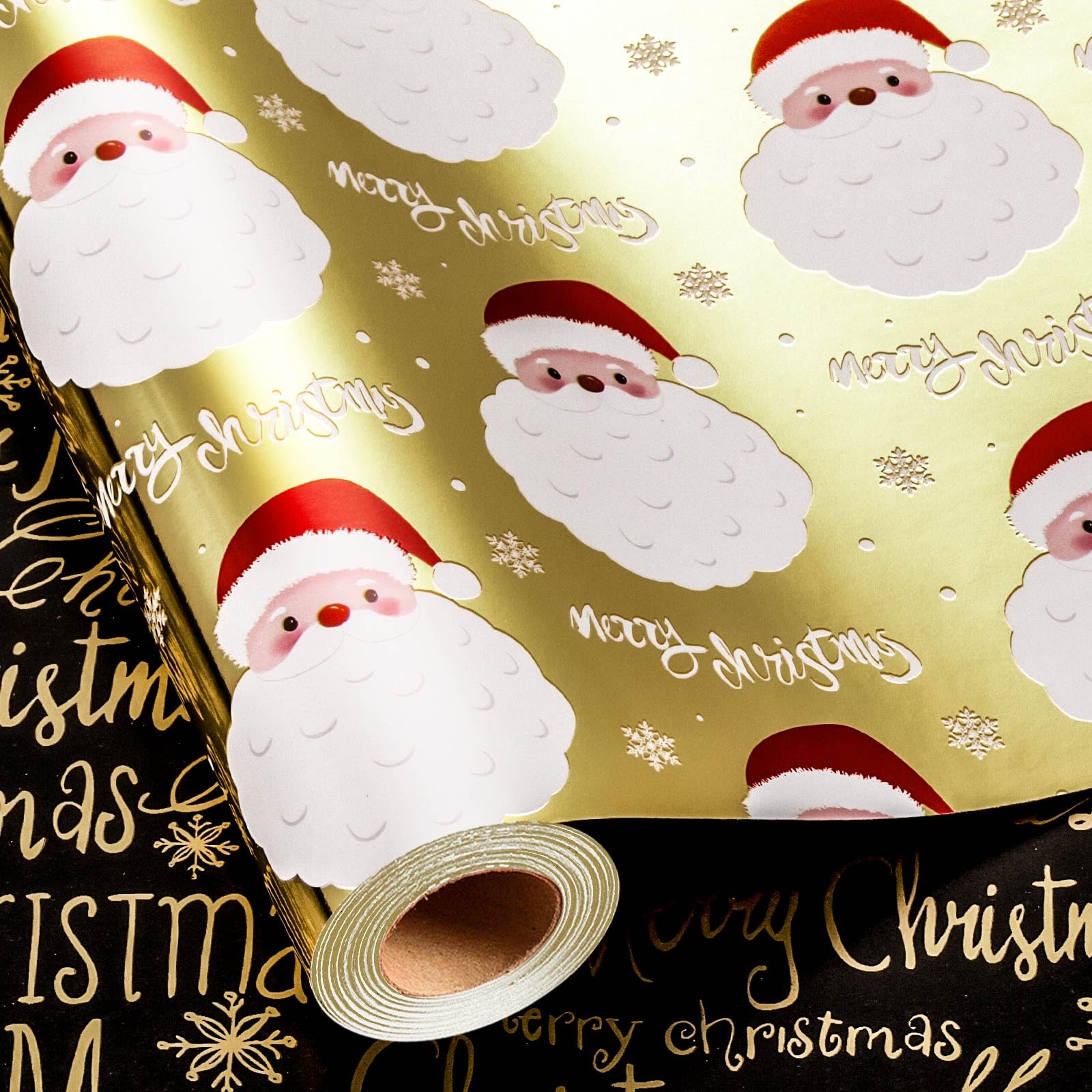 MAYPLUSS Christmas Wrapping Paper Roll โ image 1