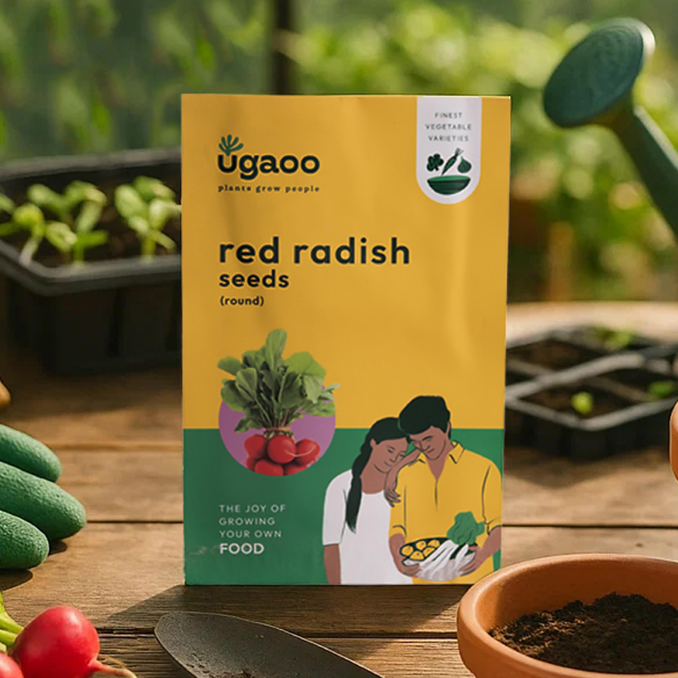 Red Radish Seeds - Grow Your Own! -1