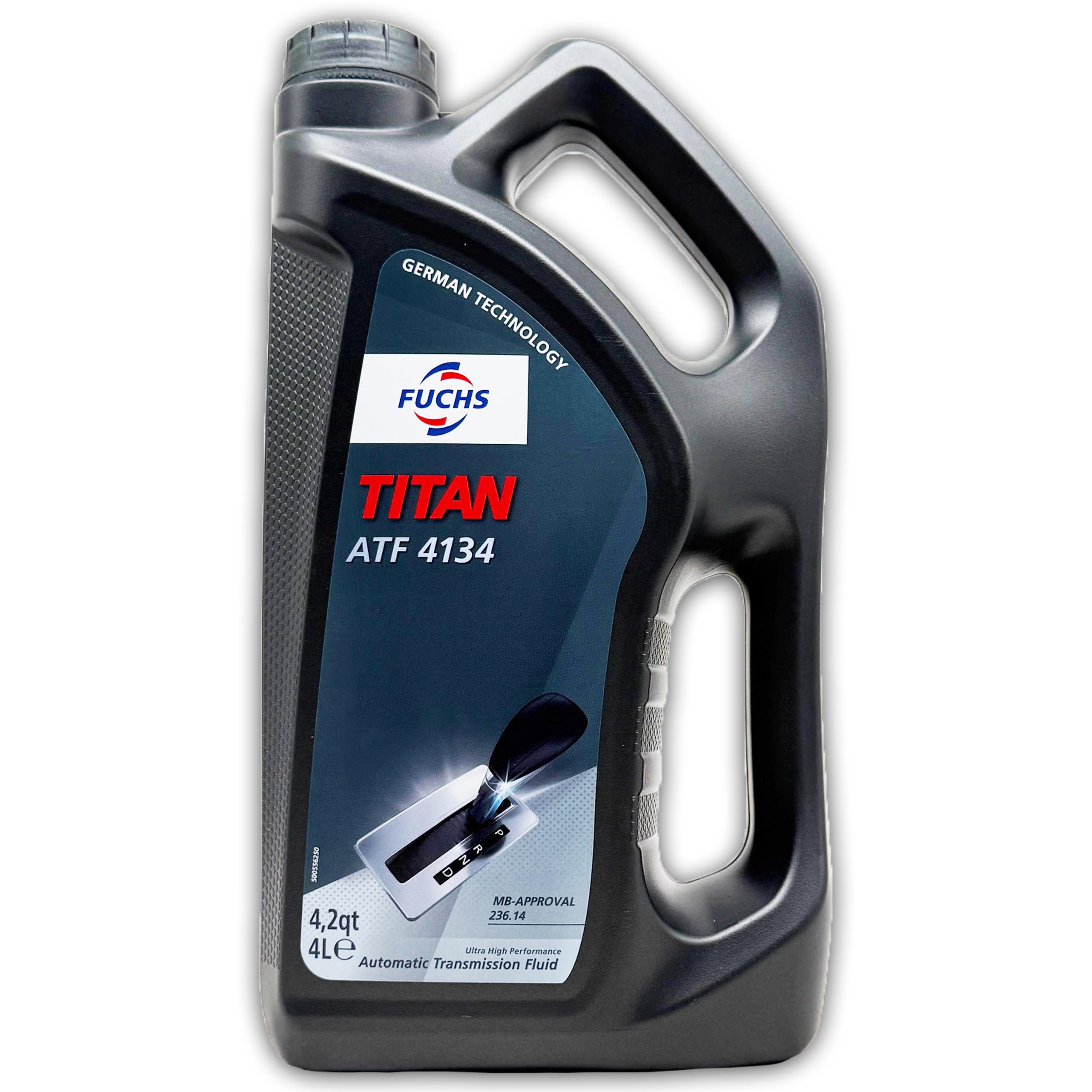 FUCHS TITAN ATF 4134 | 8 L | MB 236.14 | Automatikgetriebeöl | Hochleistungs-ATF für Mercedes-Benz 7G-Tronic – optimale Schaltperformance - 8 Liter - mit Trichter