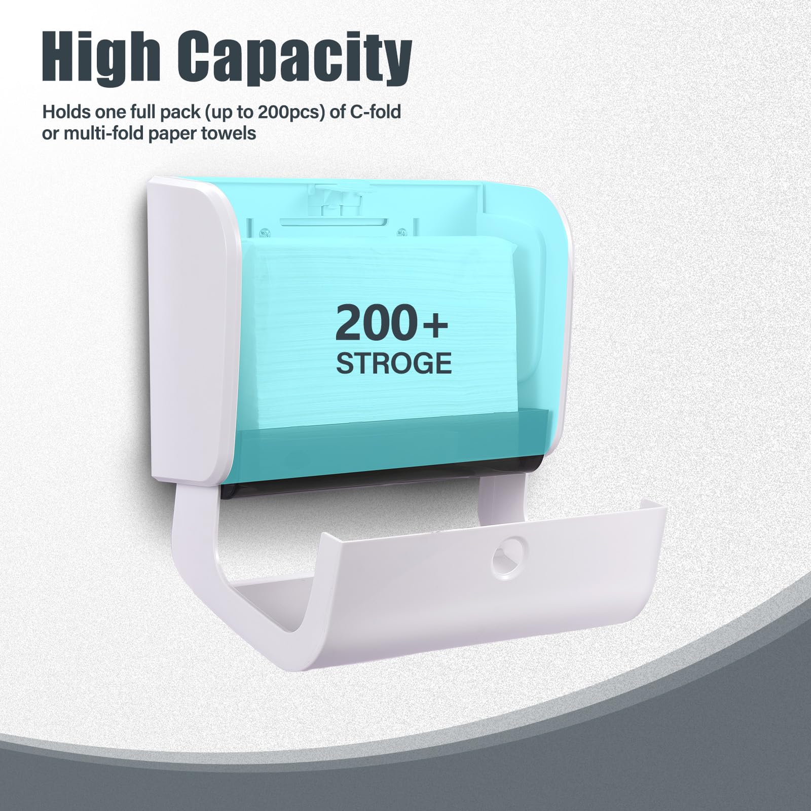 Alelan Paper Towel Dspenser, Commercal Tolet Tssue Dspensers Wall Mount Paper Towel Holder