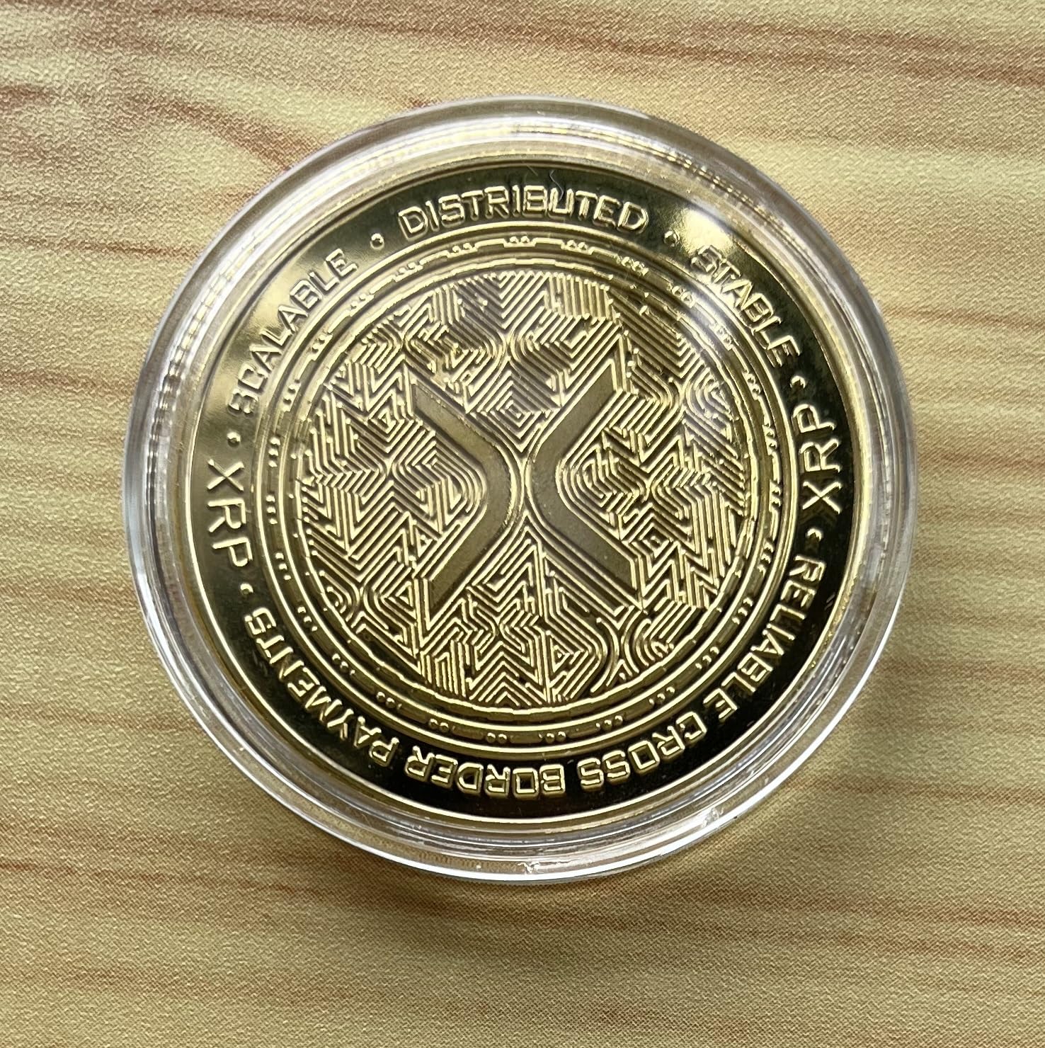 2 Pieces XRP Coin Physical Crypto Coins Cryptocurrency Cryptobitcoins  Novelty Hobby commemorative Token : Amazon.co.uk: Toys & Games