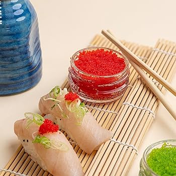 Amazon.com : MARKY'S Wasabi Tobiko Flying Fish Roe - 8 oz