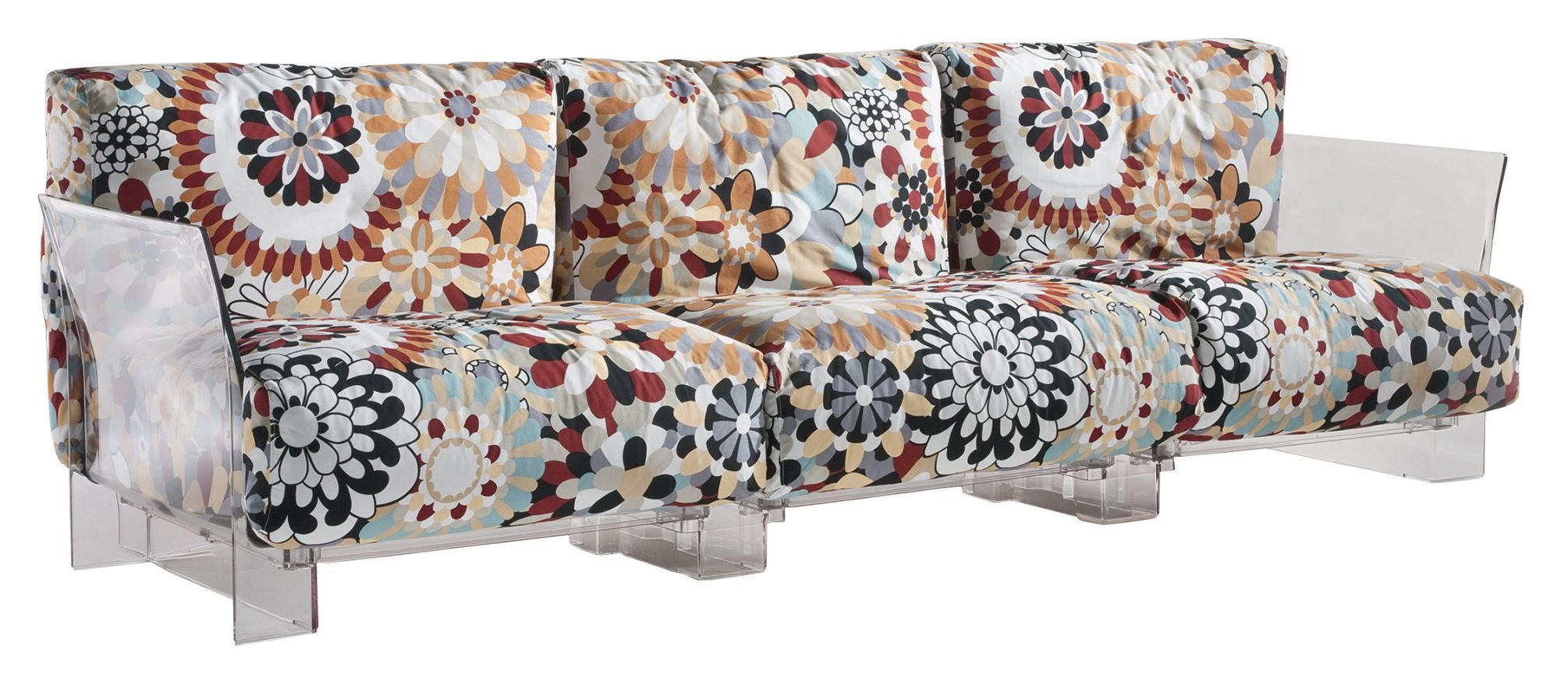 Amazon｜Kartell(カルテル) ソファ 『POP MISSONI(ポップミッソーニ3S