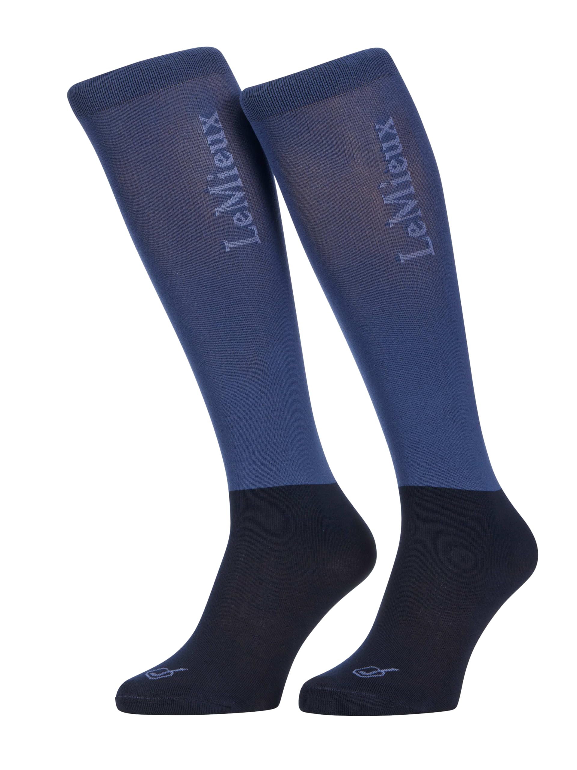 LeMieux Womens Competition Socks 2 Pack - Shadow Size: Large