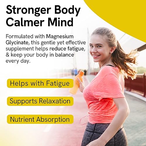 Miniatura 5 de Glicinato de magnesio 400 mg cápsulas blandas - Suplemento de magnesio - Alta absorción para la recuperación muscular - Mejor sueño, apoyo cardíaco