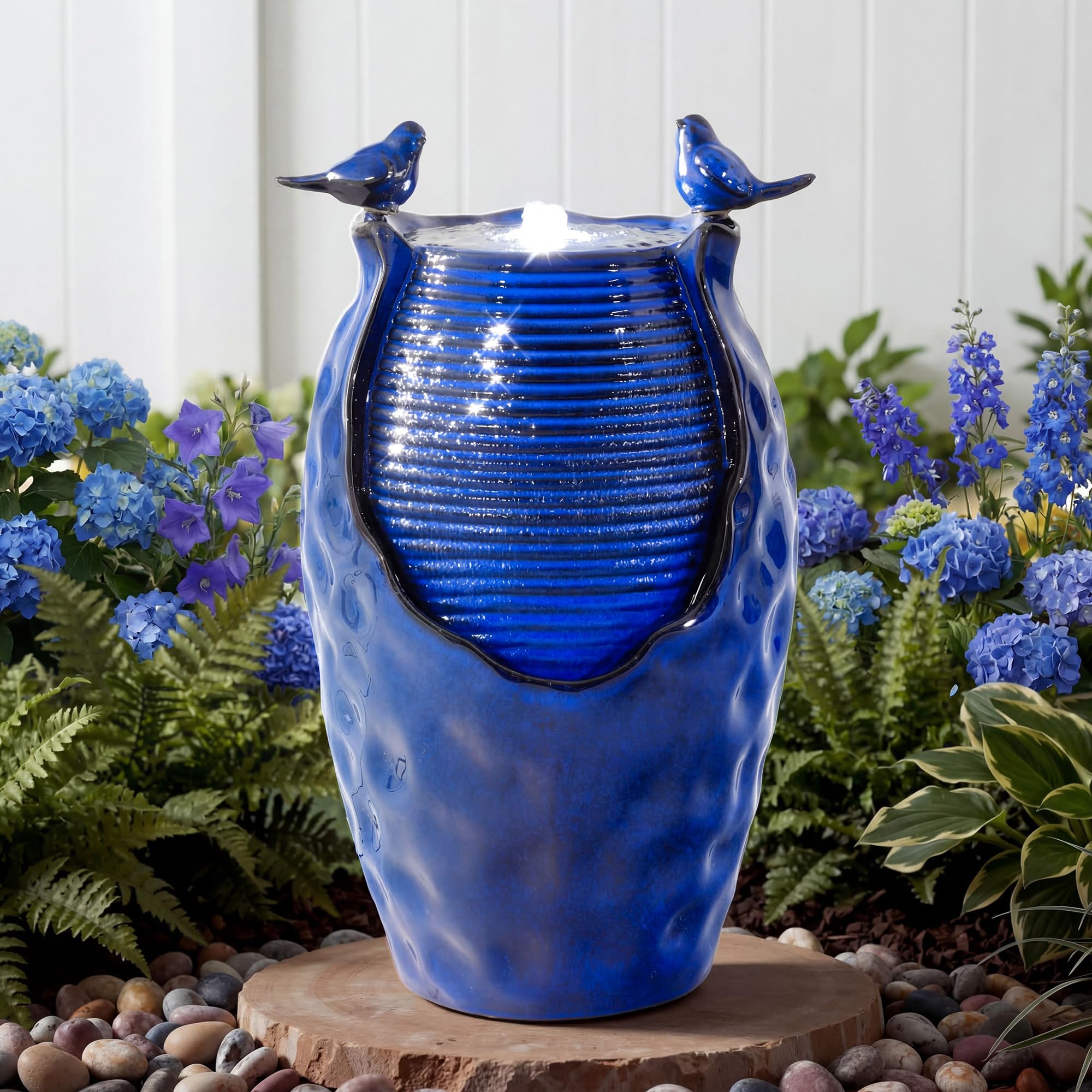 Ultym 23.5 inch Honeycomb Pot Fountain