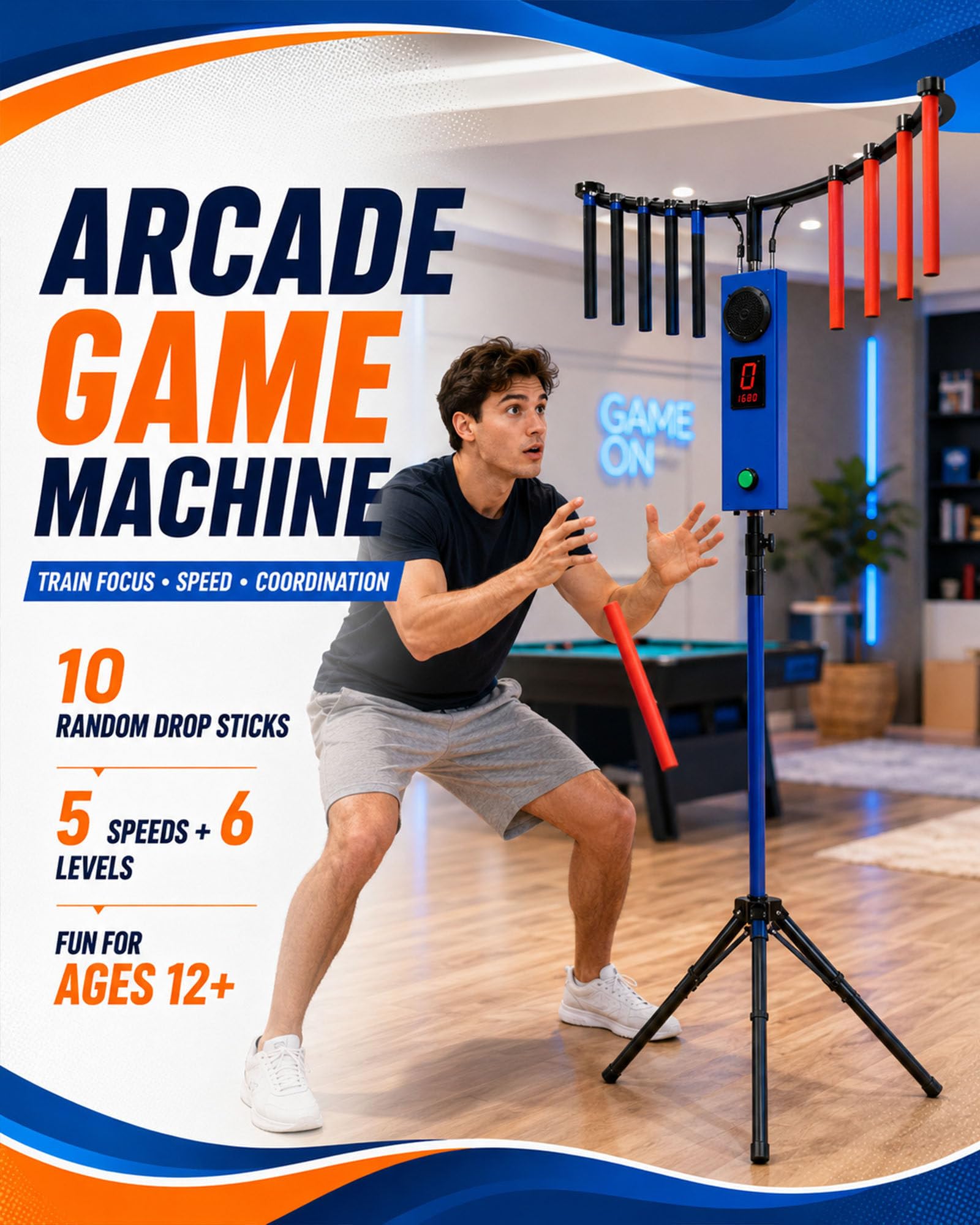 Automat Arcade Trening Koordynacji Reka Oko Lapanie Kijow