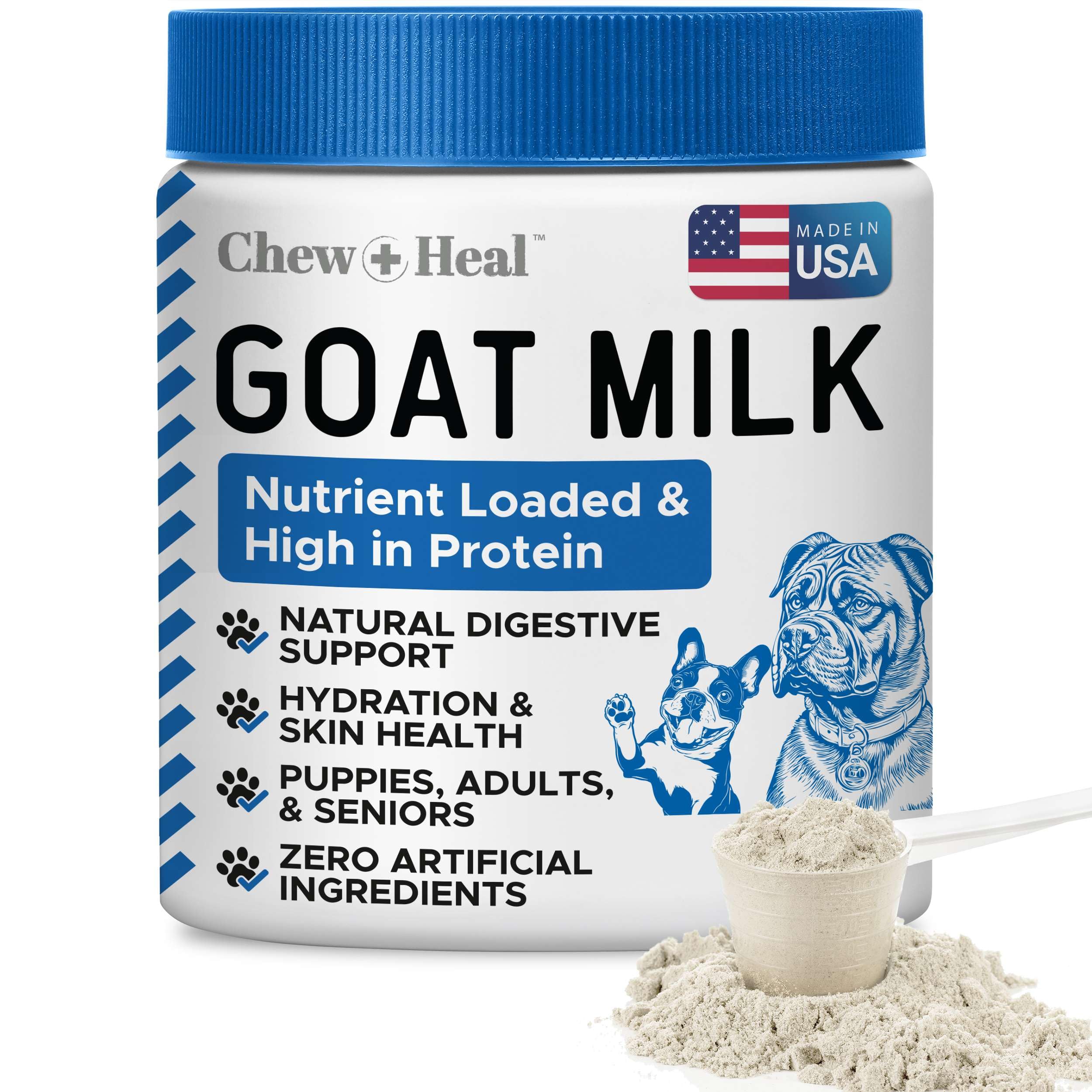 Chew+Heal Goat Milk 6oz