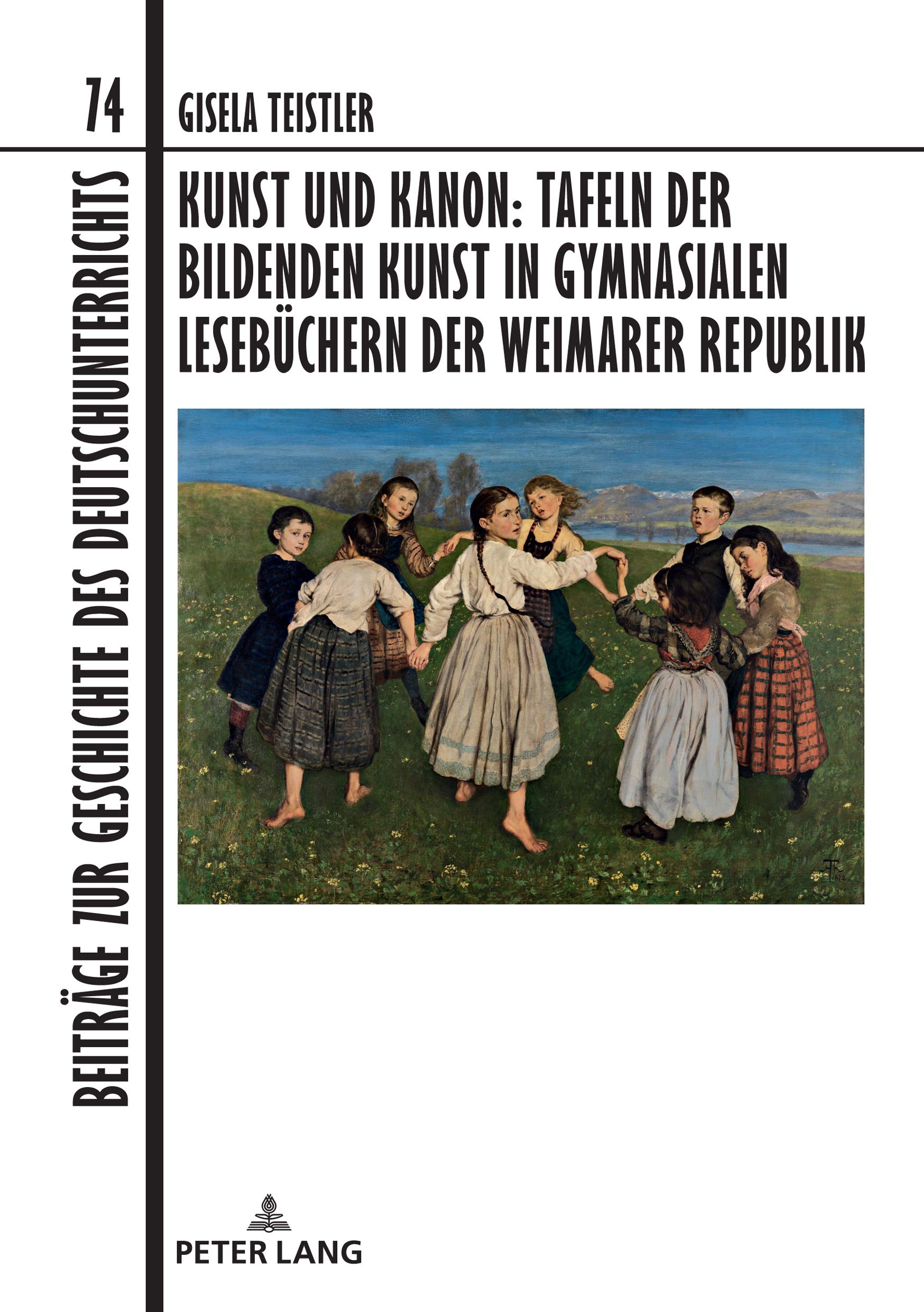 Kunst und Kanon livre sur les arts visuels dans la république de Weimar