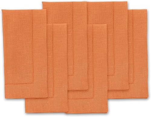 Miniatura 11 de Solino Home - Camino de mesa de lino con punto vainica, manteles individuales y servilletas 01: Blanco,02: Marfil,03: Natural claro,04: Natural,05: