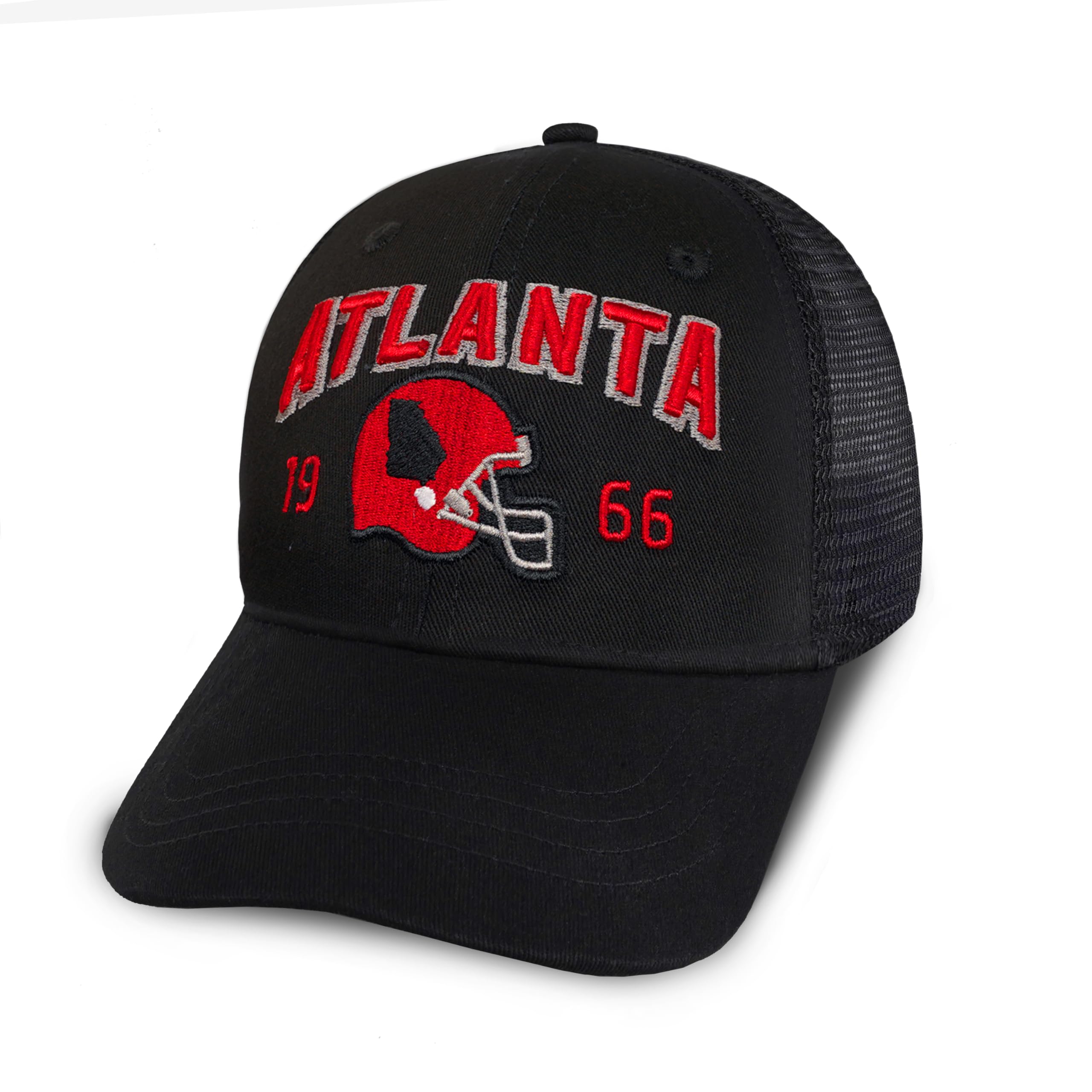 CusFuk Trucker Hat for Men Women, Sport Apparel Gifts for Men, Accessories Embroidered Baseball Cap, Atl-1, One size