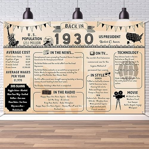 Miniatura 22 de Cartel de fondo grande de pared con texto en inglés "Back in 1966", estilo retro, feliz 59 cumpleaños, boda, aniversario, 59 años, reunión de clase,