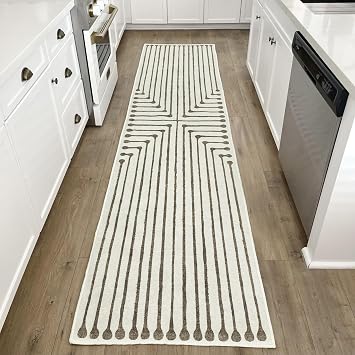 Jonathan Adler Inkdrop Black & Ivory Tufted Rug - Thumbnail 3