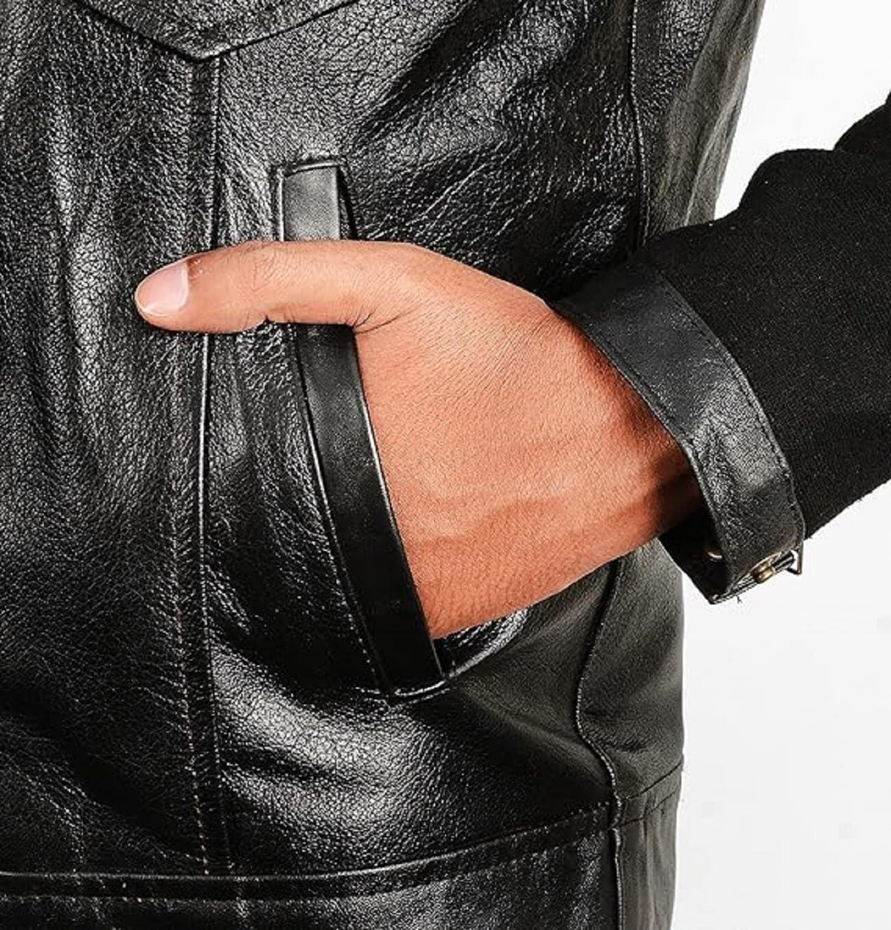 Chalecos y sudadera con capucha de piel para hombre, diseño de Hijo de la Anarquía Biker Club California