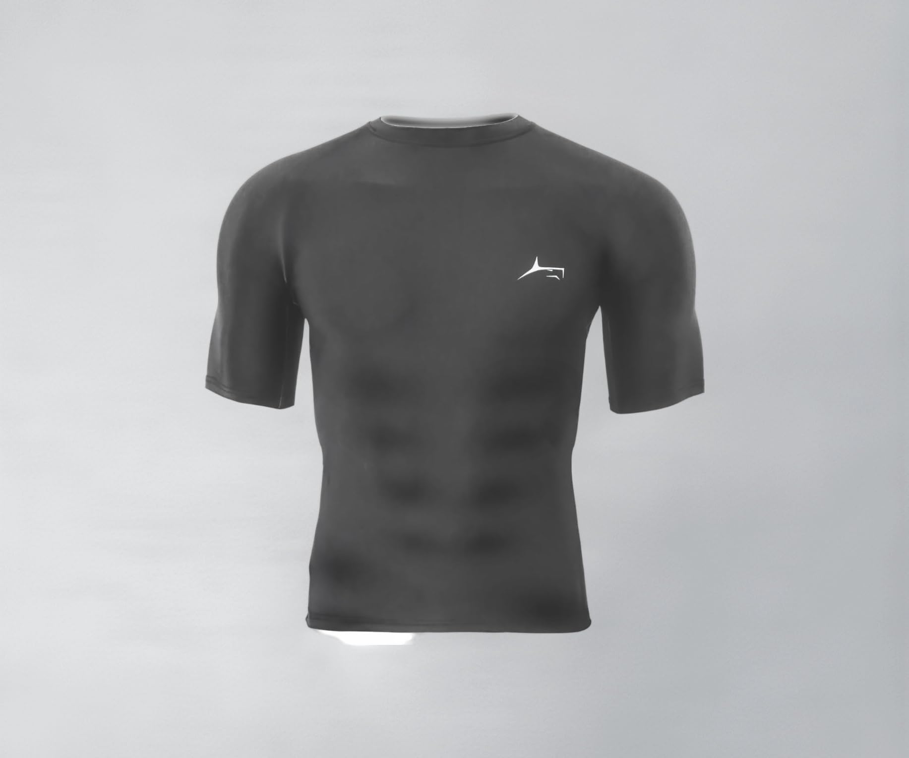 Half Sleeve Compression T-Shirt - Men's Athletic & Sports Tights for Fitness