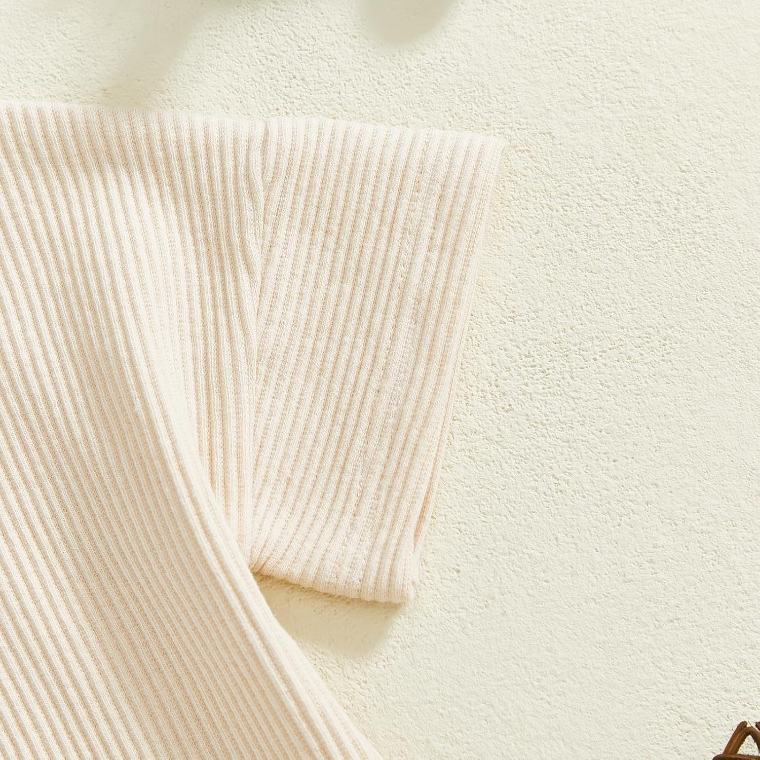 Merqwadd Baby Summer Bubble Romper Infant Boy Girl Short Sleeve Onesie Oversize Cotton T-shirt Bodysuit Top - Image 5