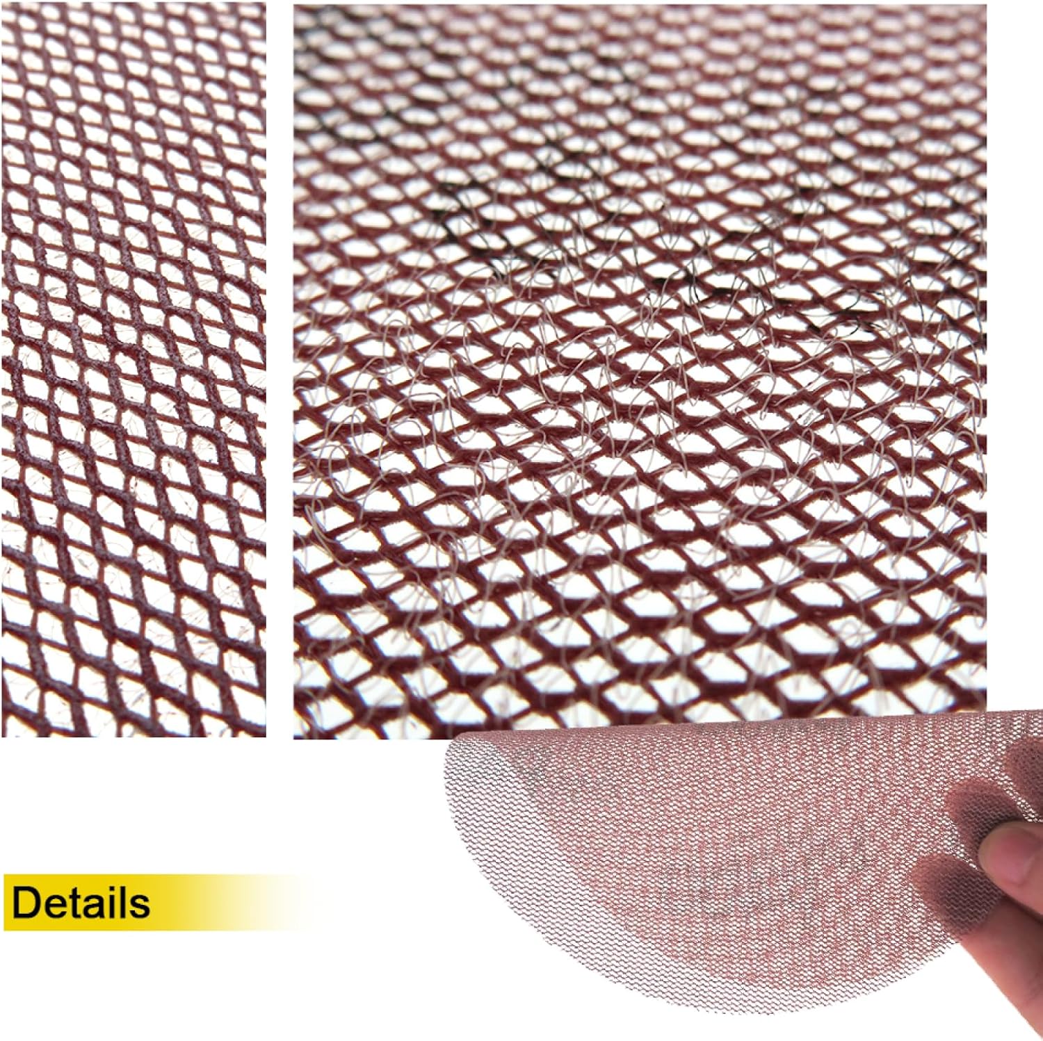 Mesh Sanding Discs 10pcs 6Inch 150mm Anti-Blocking Dry Grinding Sandpaper 80 to 600 Grit Sanding Sheet(Grit 150)