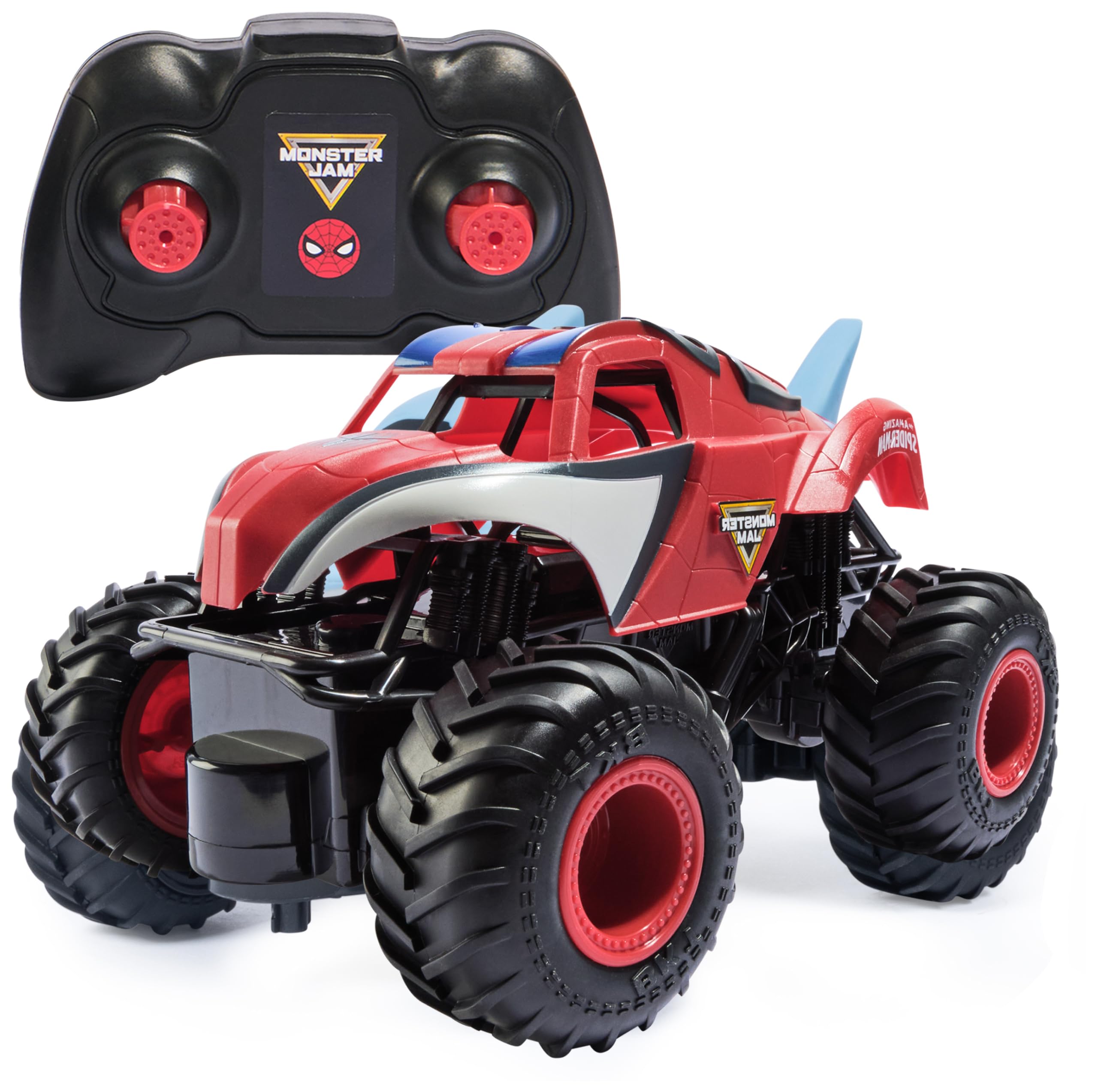 Monster Jam Marvel Spider-Man RC Monster Truck 1:24 Scale Vehicle
