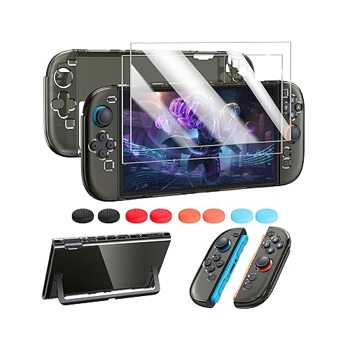 Vista 13 de FYOUNG Protective Case for Nintendo Switch 2 2025, Slim Hard Shell for Switch 2 Accessories, Scratch&Shock Protection Cover with Screen Protector, 8