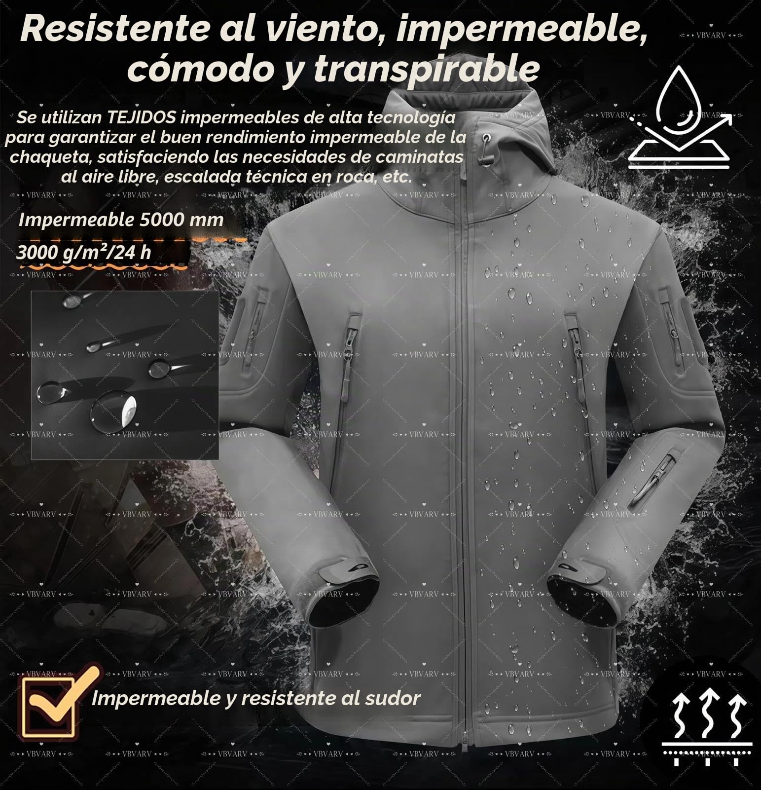 Uniformes Tácticos Hombres, Conjuntos Traje Combate Militar Impermeable Ejército, Chaqueta Softshell Camuflaje, Pantalones, Ropa Caza