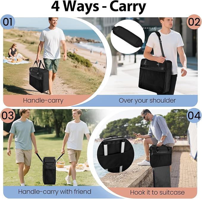 Bolso portátil para Ninja Slushie Max FS605 Serie negro miniatura 5